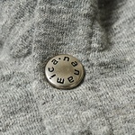 Thumbnail PALACE NANAMICA HOODED SWEAT HEATHER GREY one color
