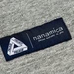 Thumbnail PALACE NANAMICA HOODED SWEAT HEATHER GREY one color