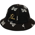 Thumbnail PALACE NEEDLES DENIM BUCKET HAT BLACK one color