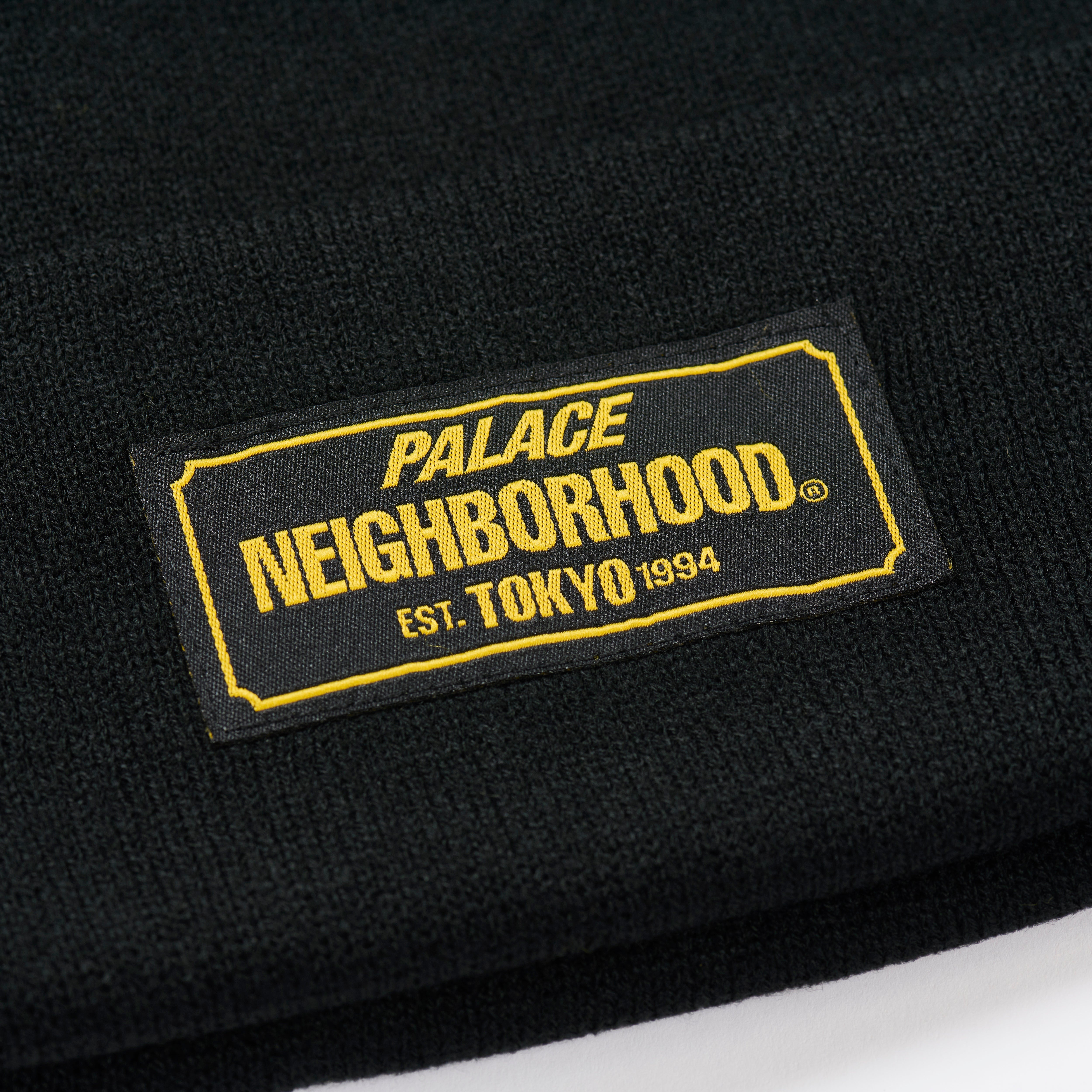 Thumbnail PALACE NEIGHBORHOOD BEANIE BLACK one color