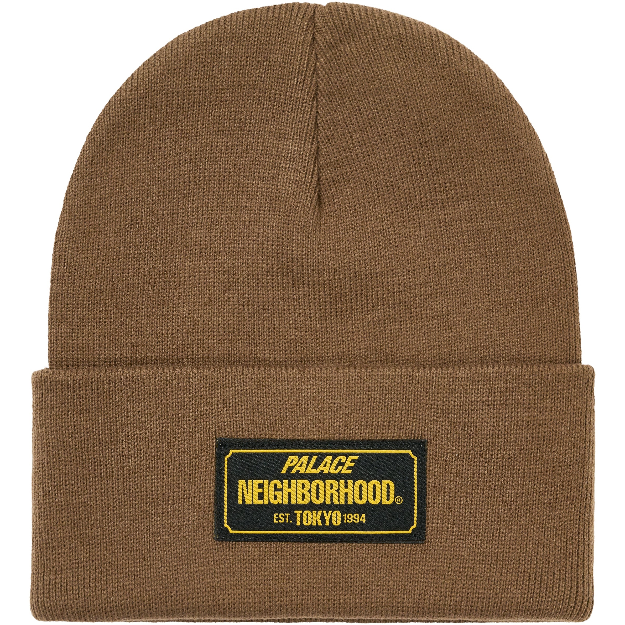 Thumbnail PALACE NEIGHBORHOOD BEANIE TAN one color