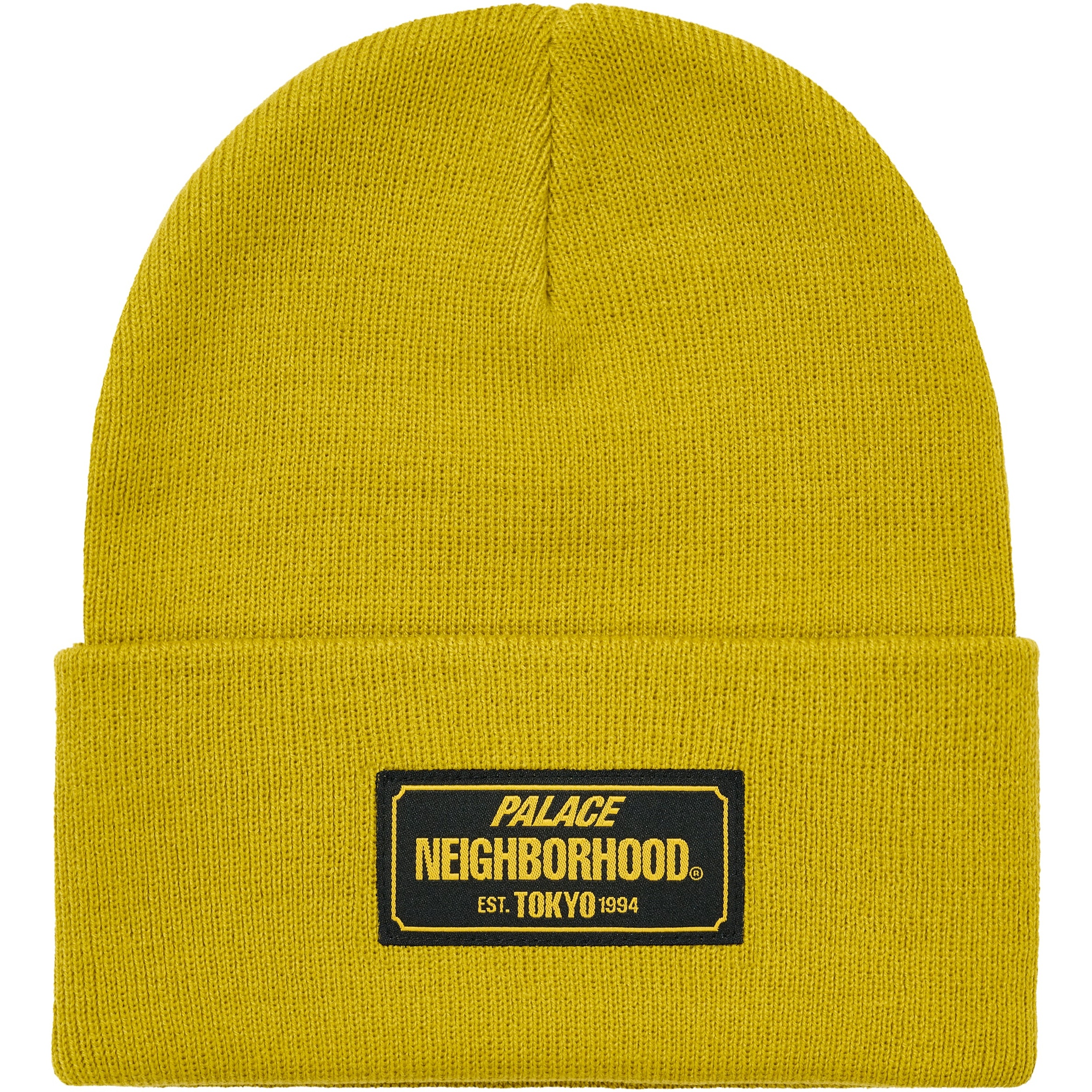 Thumbnail PALACE NEIGHBORHOOD BEANIE YELLOW one color