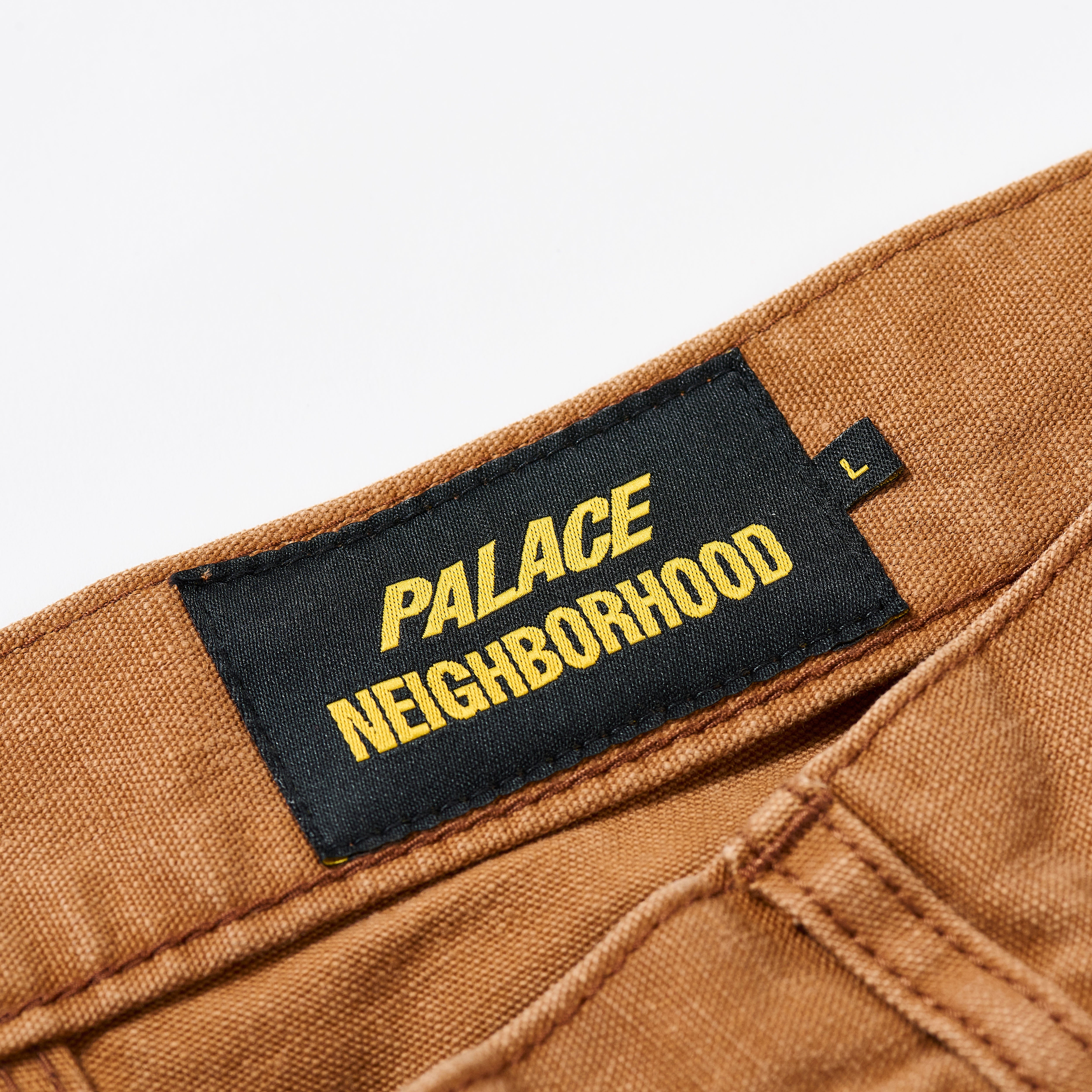 Thumbnail PALACE NEIGHBORHOOD DUCK PAINTER PANTS BROWN one color