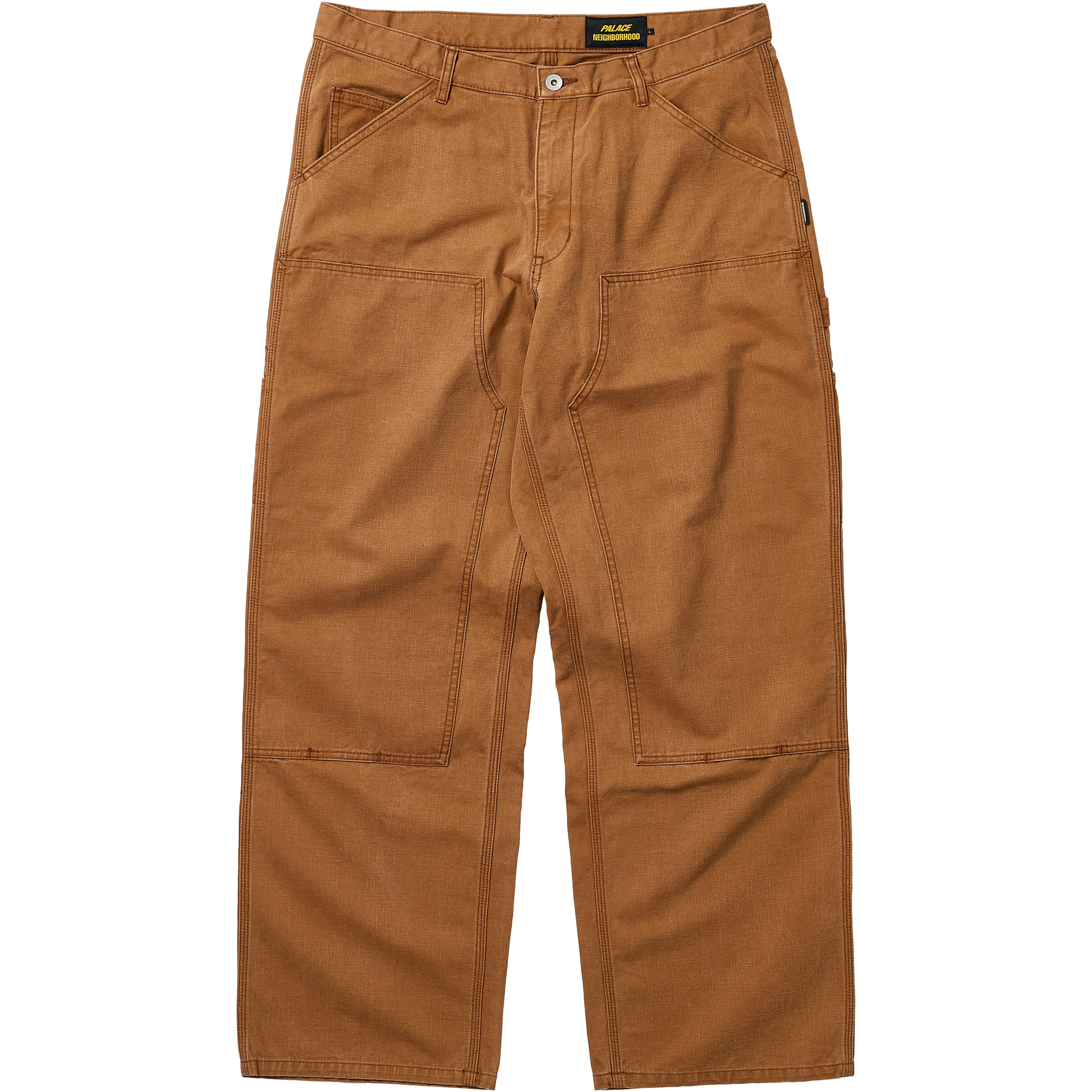 Thumbnail PALACE NEIGHBORHOOD DUCK PAINTER PANTS BROWN one color