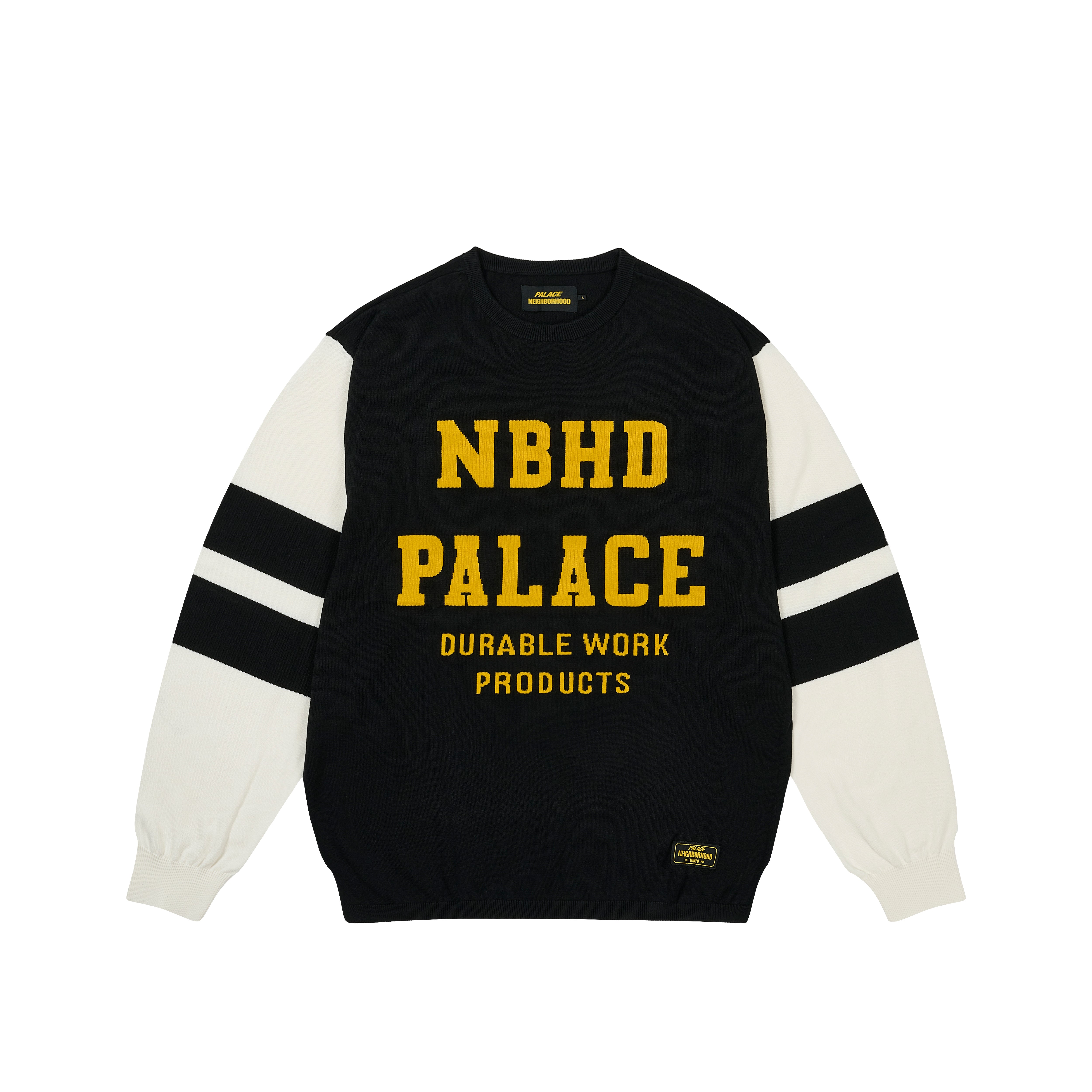 Palace Neighborhood Knitted Moto Top Black - Palace