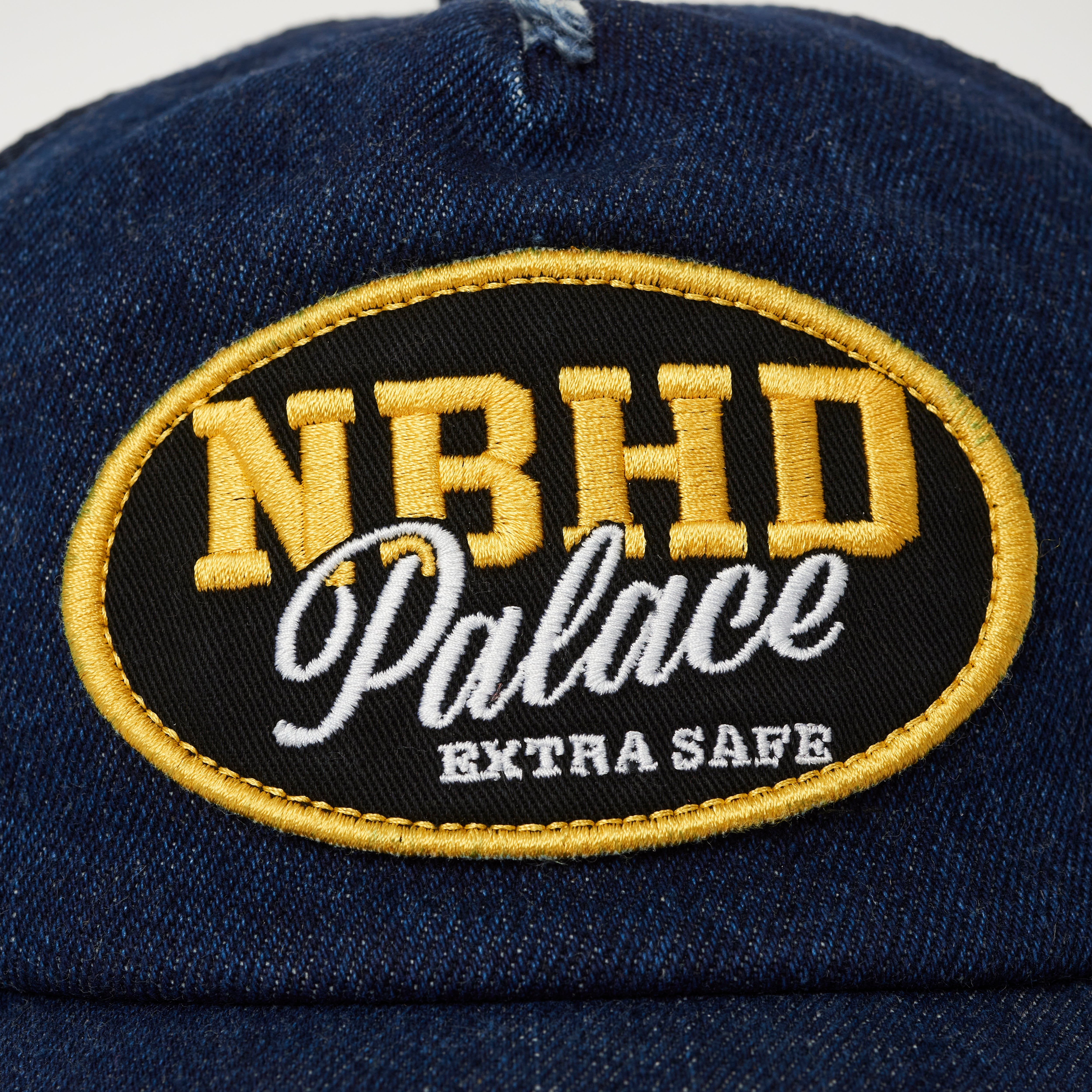 帽子 PALACE x NEIGHBORHOOD Mesh Trucker Palace x Neighborhood Mesh Trucker Black Denim Men's - FW25 - US