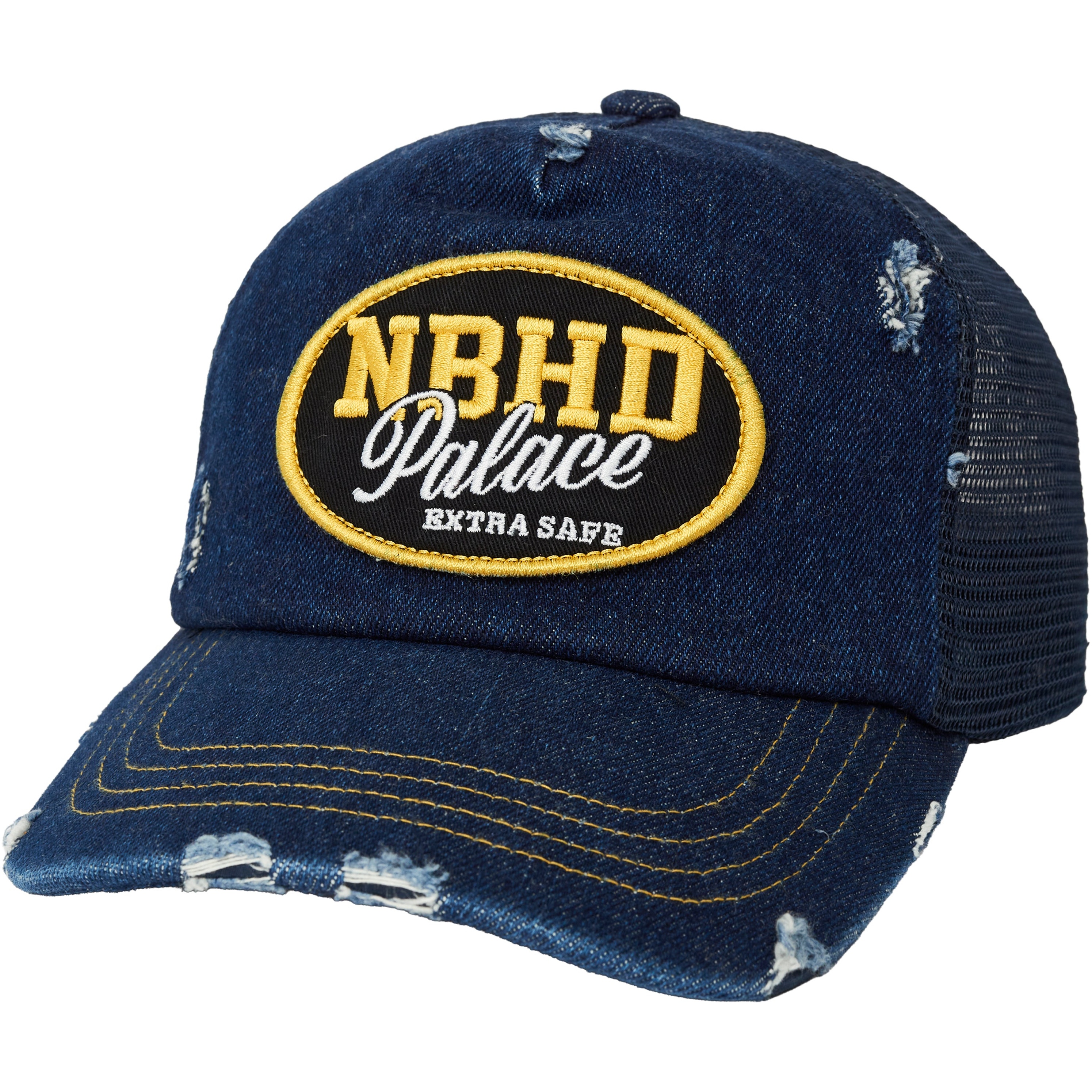 Thumbnail PALACE NEIGHBORHOOD MESH TRUCKER BLUE DENIM one color