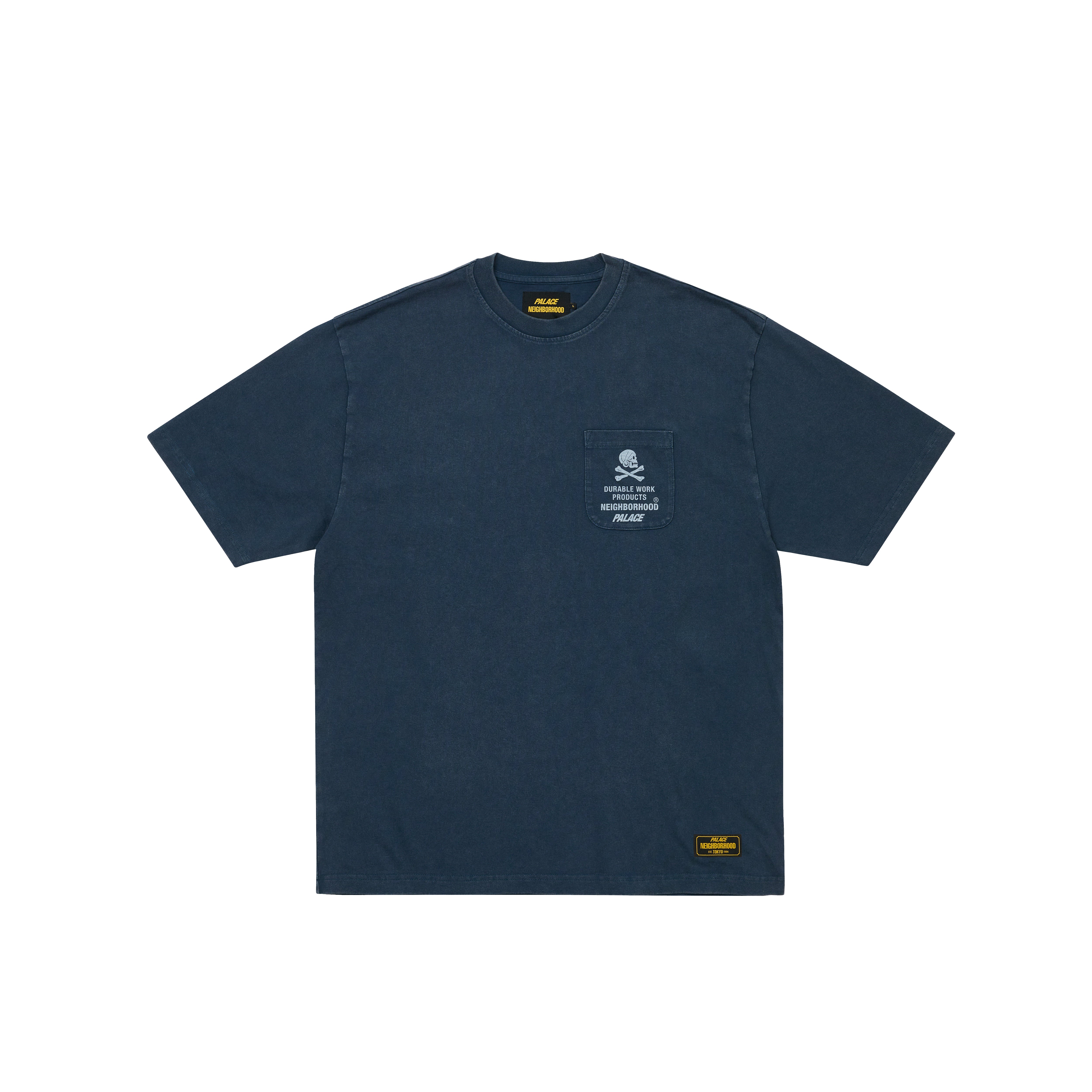 トップス PALACE NEIGHBORHOOD Pocket T Shirt Navy Palace-x-Neighborhood-Pocket-T