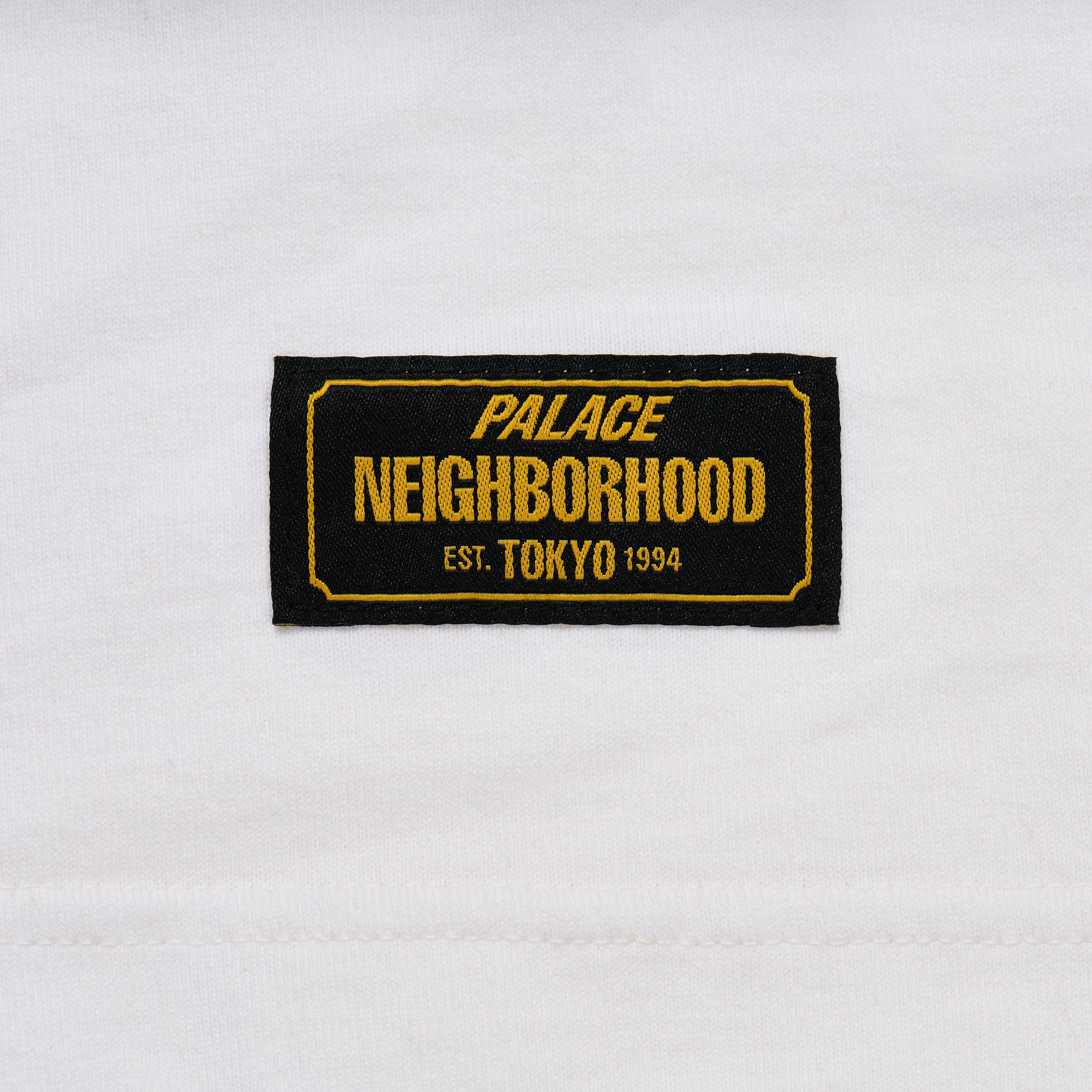 Palace Neighborhood Pocket T-Shirt White - Palace