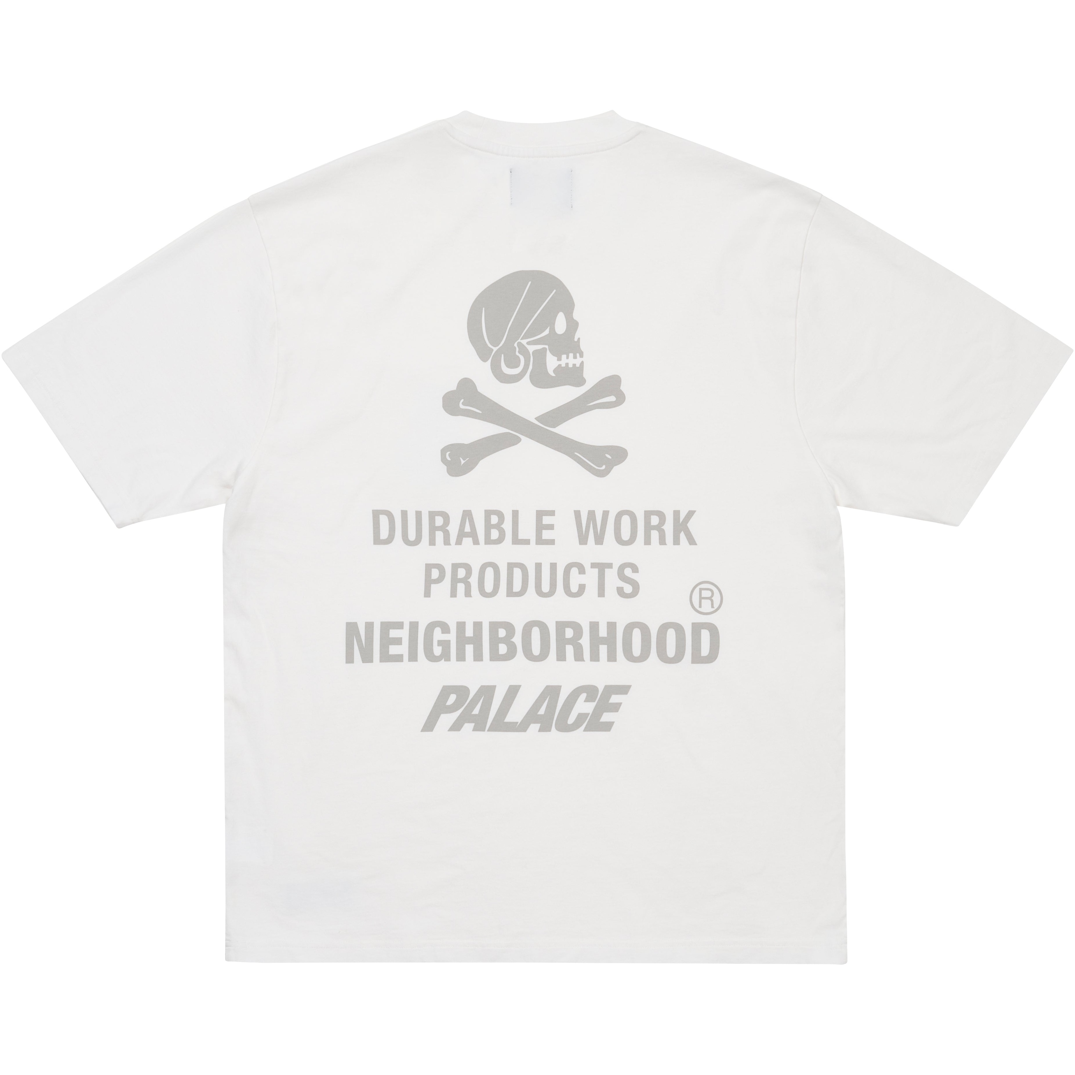 Thumbnail PALACE NEIGHBORHOOD POCKET T-SHIRT WHITE one color