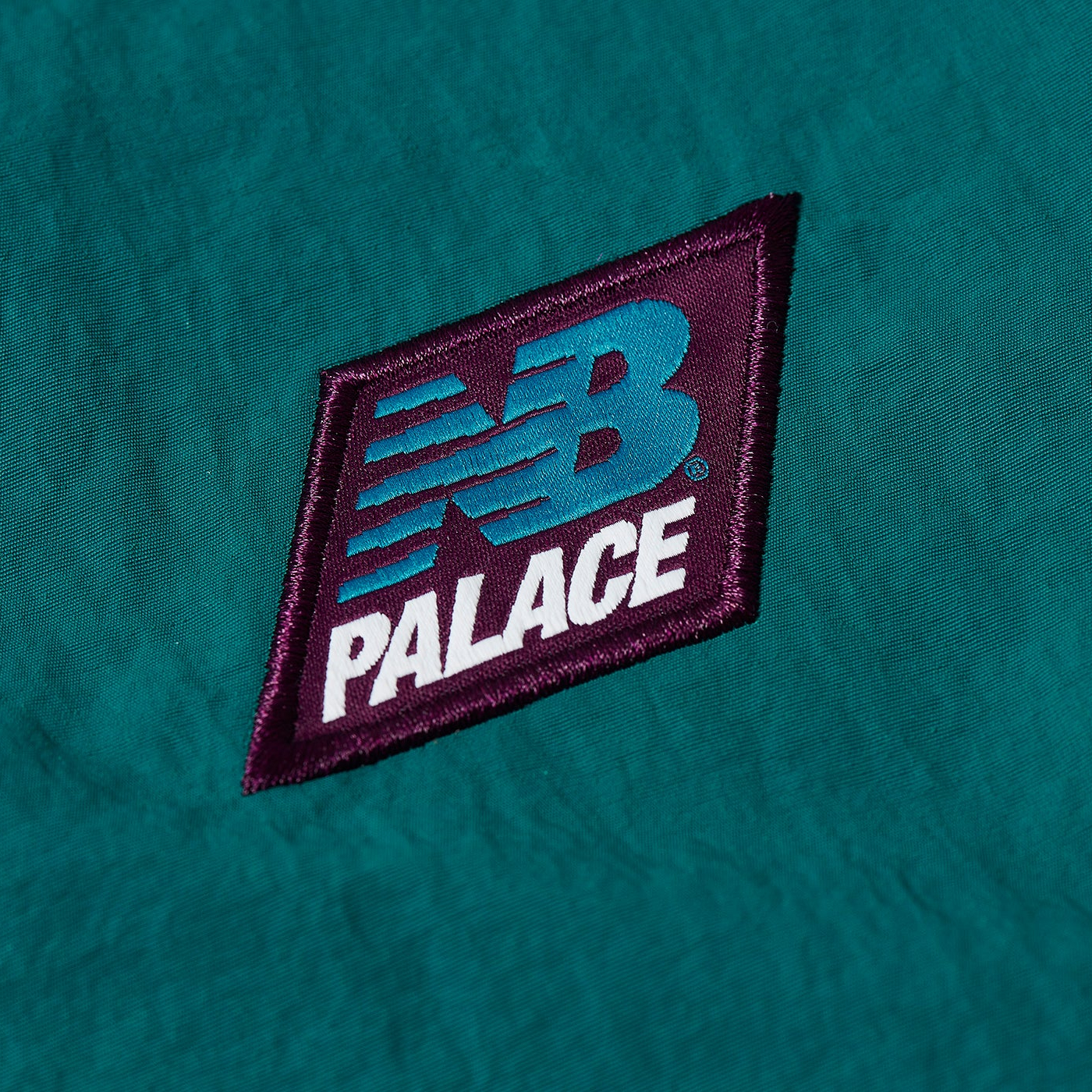 Palace New Balance Pop Over Shell Jacket Teal - Palace New Balance 