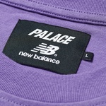 Thumbnail PALACE NEW BALANCE LOGO T-SHIRT PURPLE one color