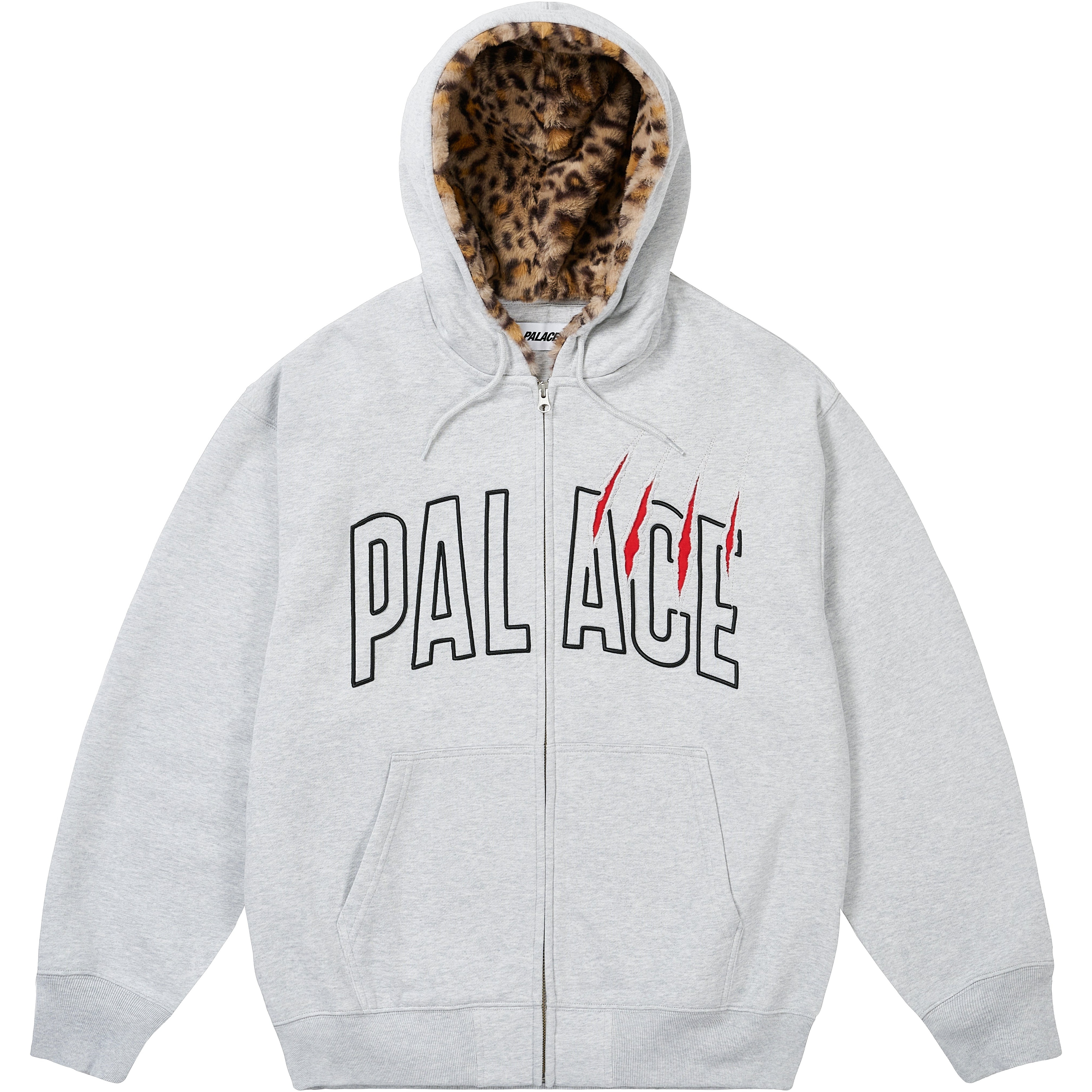 Thumbnail CLAW ZIP HOOD GREY MARL one color