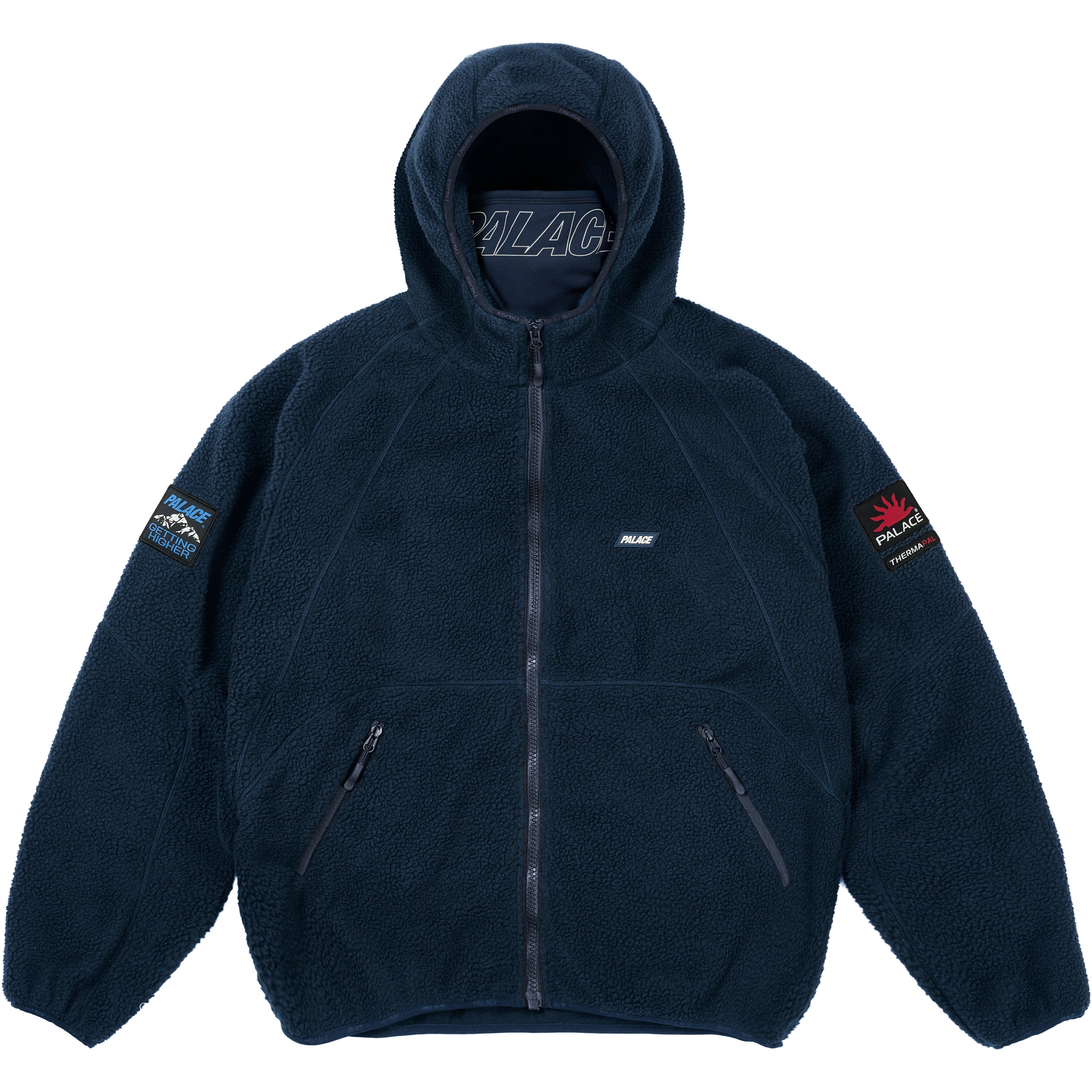 Thumbnail GETTING HIGHER THERMA FLEECE JACKET NAVY one color