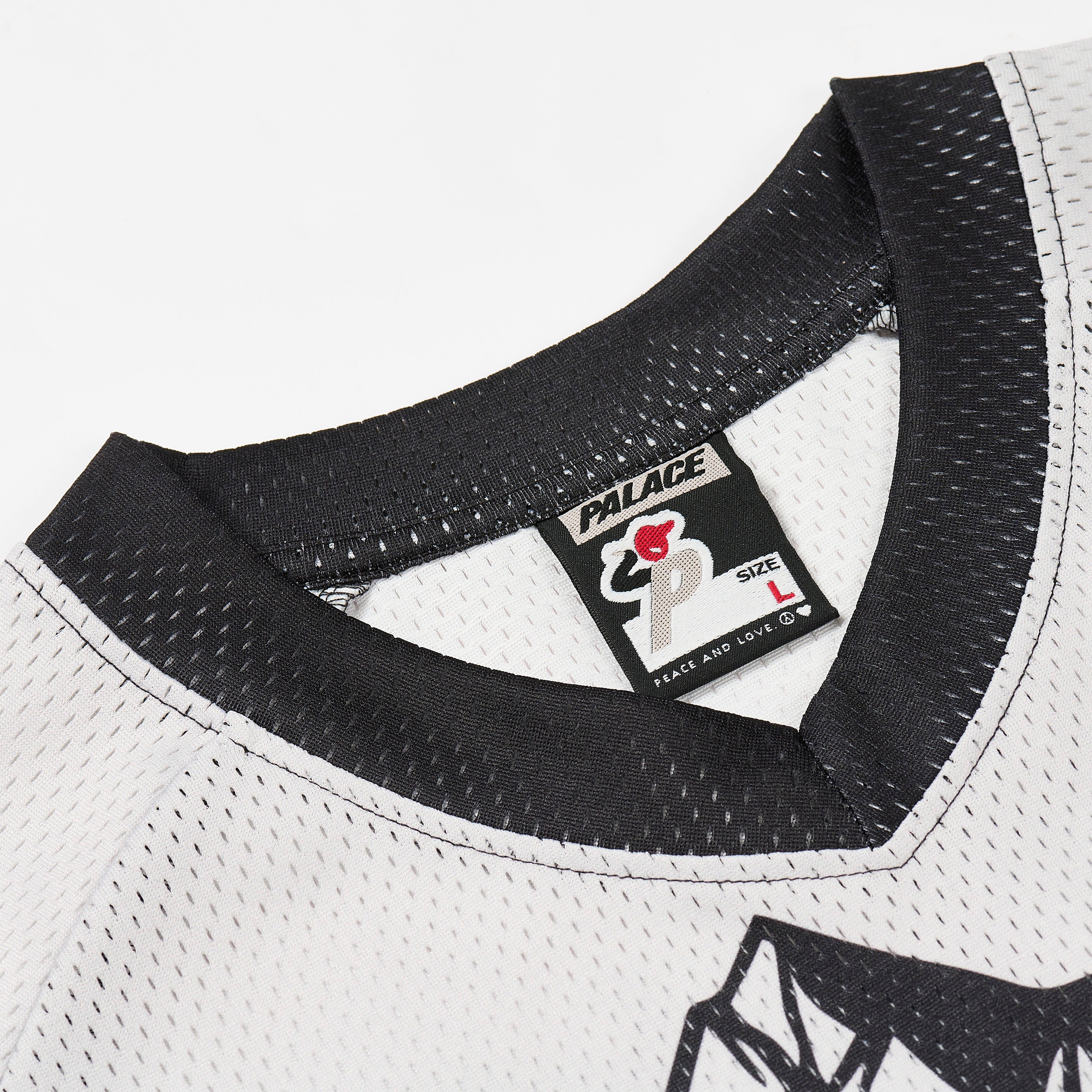 Thumbnail PEAKER MESH JERSEY BLACK one color