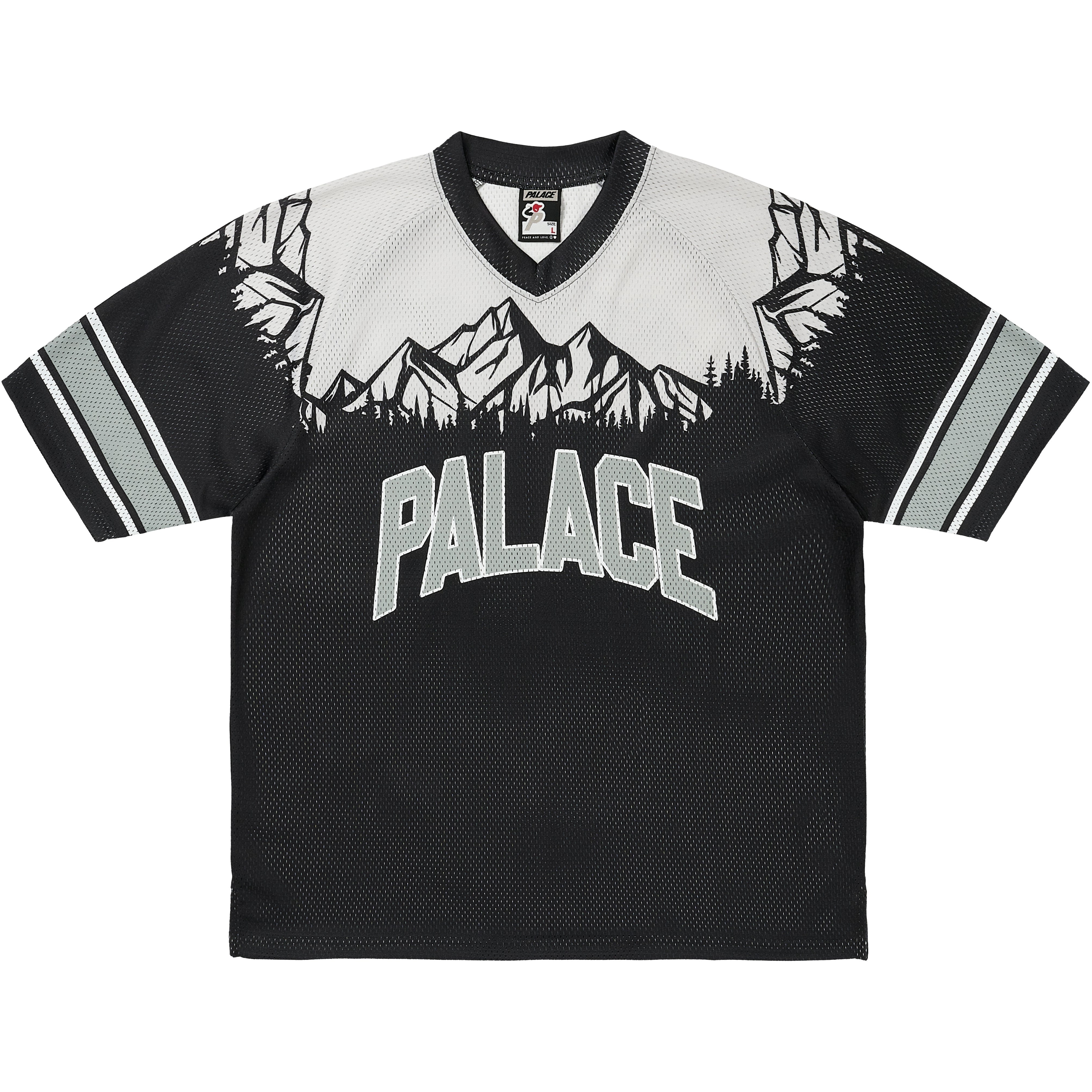 Thumbnail PEAKER MESH JERSEY BLACK one color