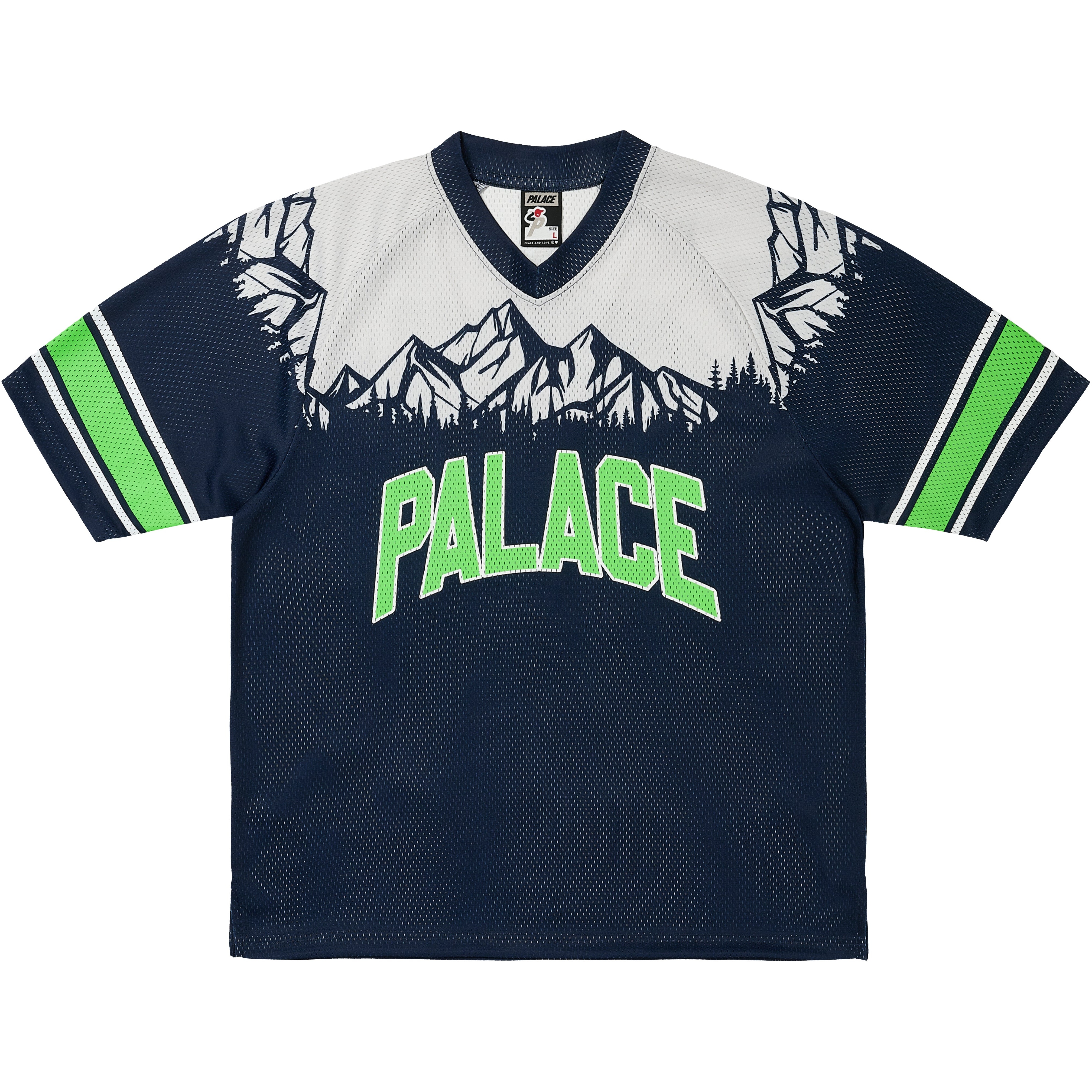 Thumbnail PEAKER MESH JERSEY NAVY one color