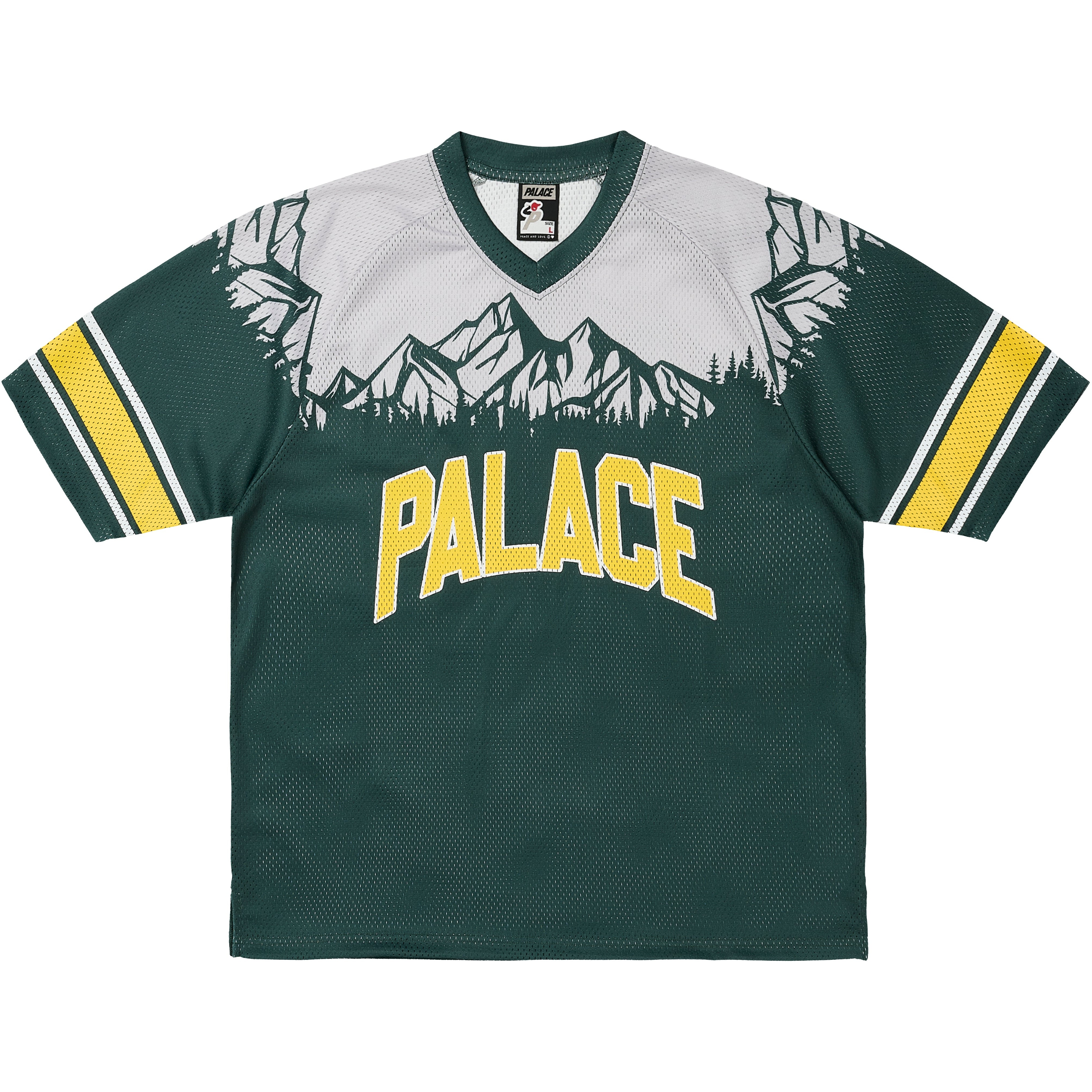 Thumbnail PEAKER MESH JERSEY RACEY GREEN one color