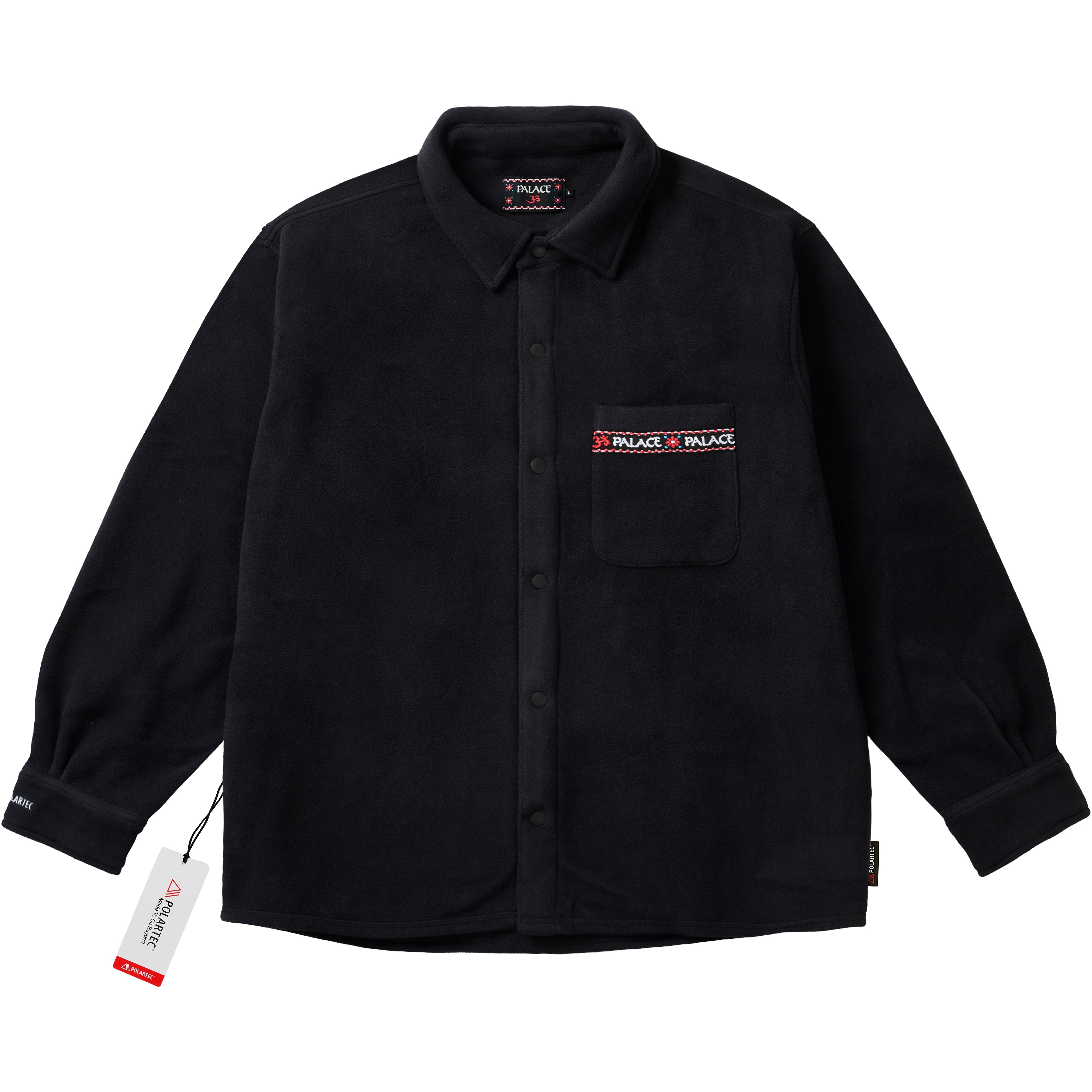 Thumbnail POLARTEC OM FLEECE OVERSHIRT BLACK one color