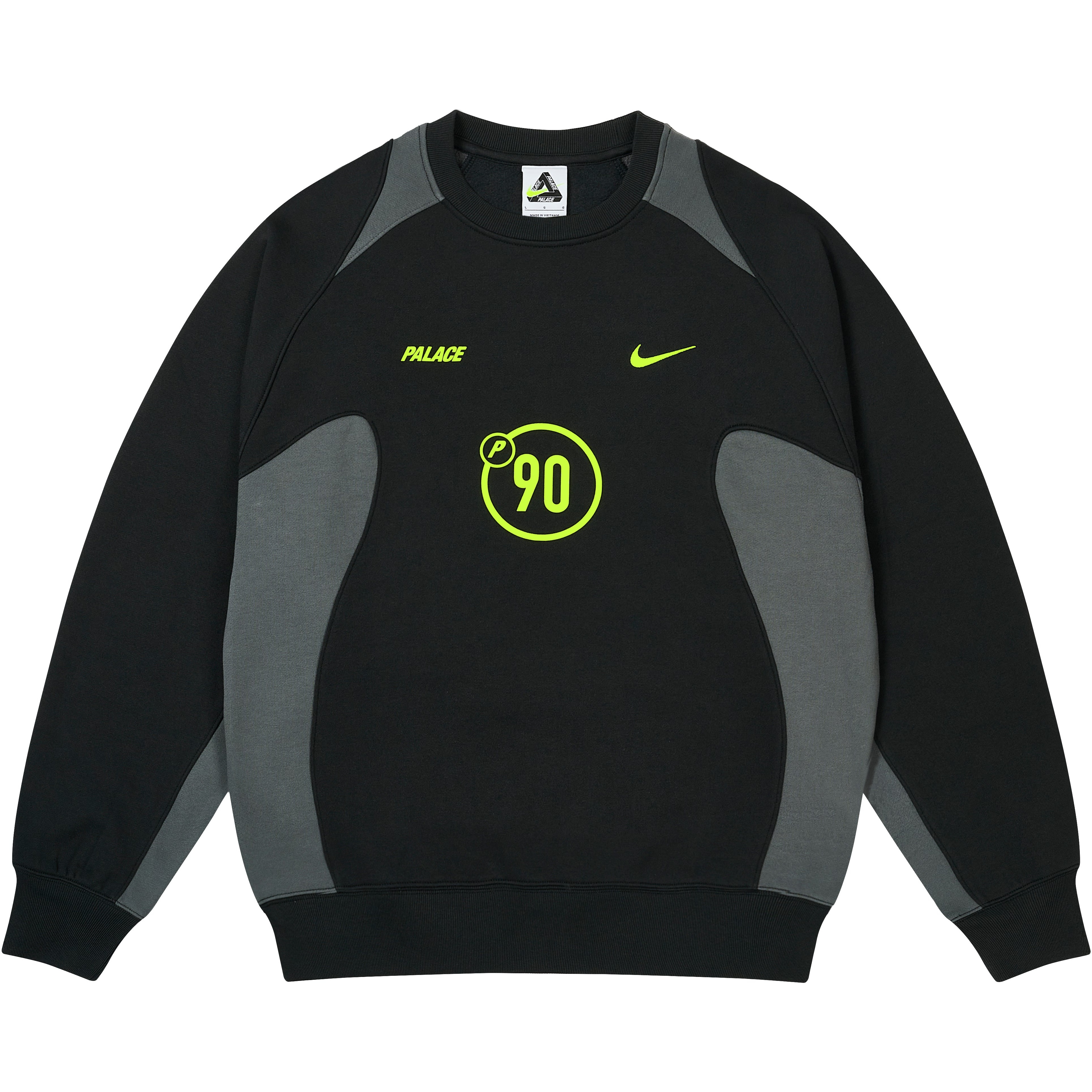 Thumbnail PALACE NIKE TOTAL P90 CREW BLACK one color
