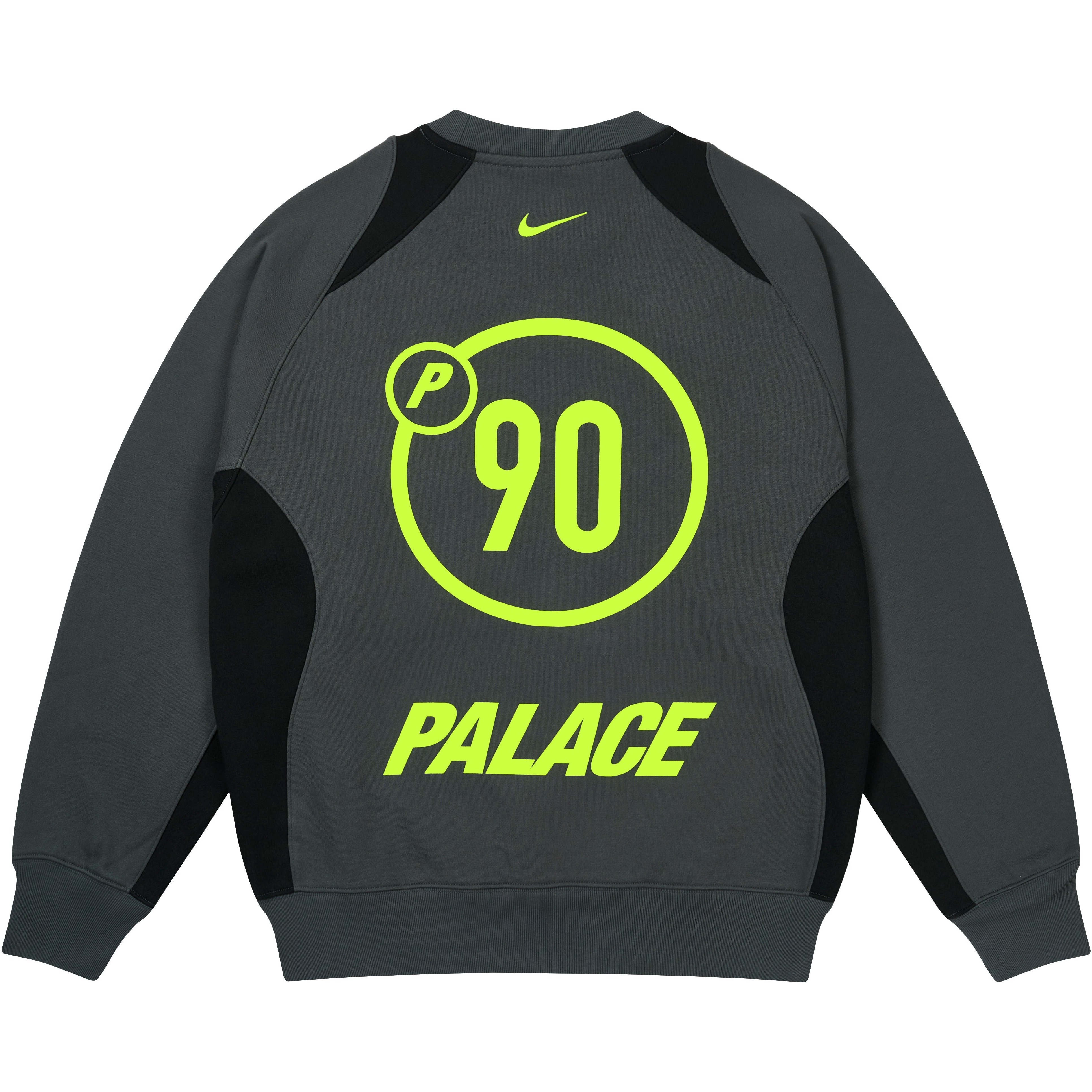 Thumbnail PALACE NIKE TOTAL P90 CREW GREY one color