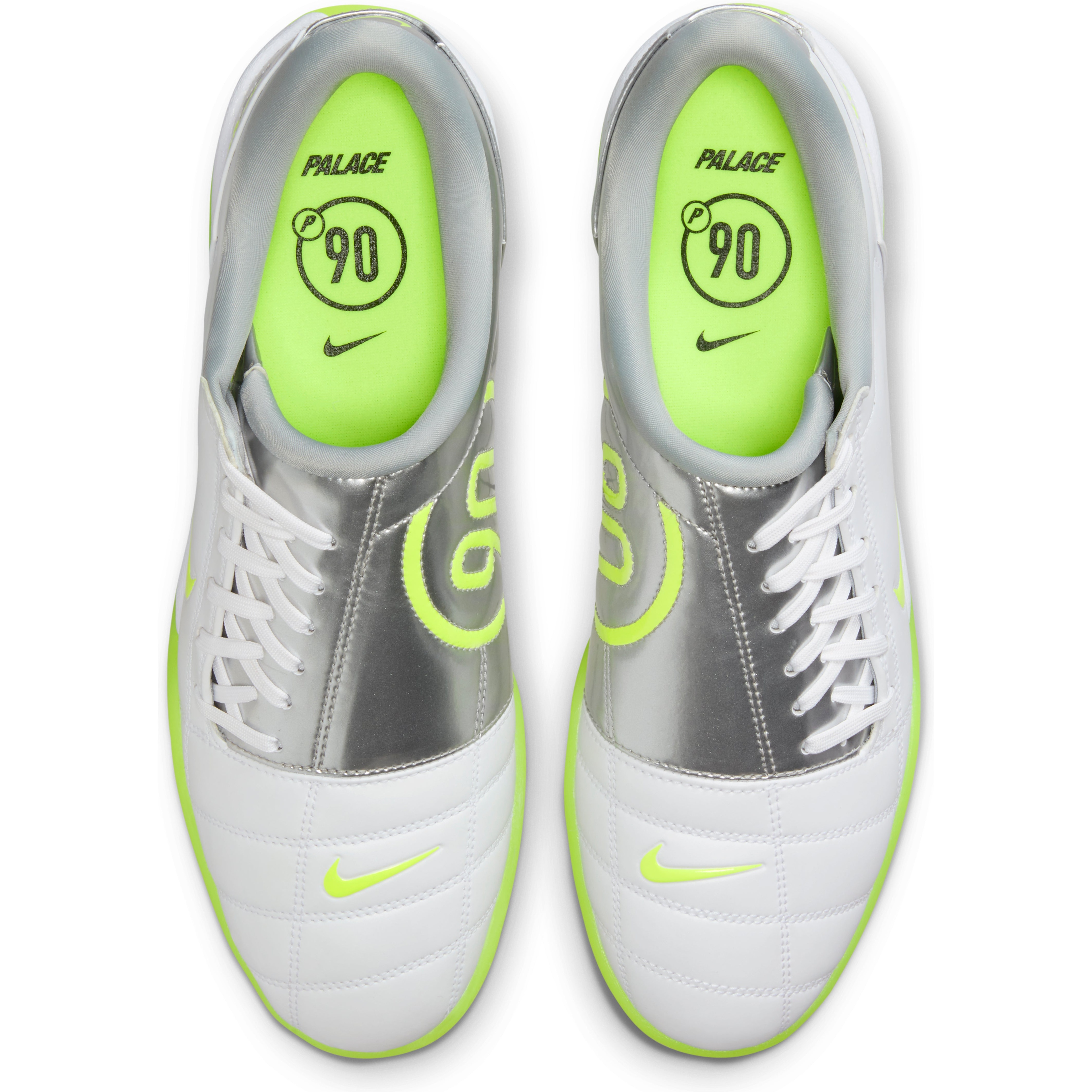 Thumbnail PALACE NIKE TOTAL P90 III SHOE WHITE / SILVER / VOLT one color