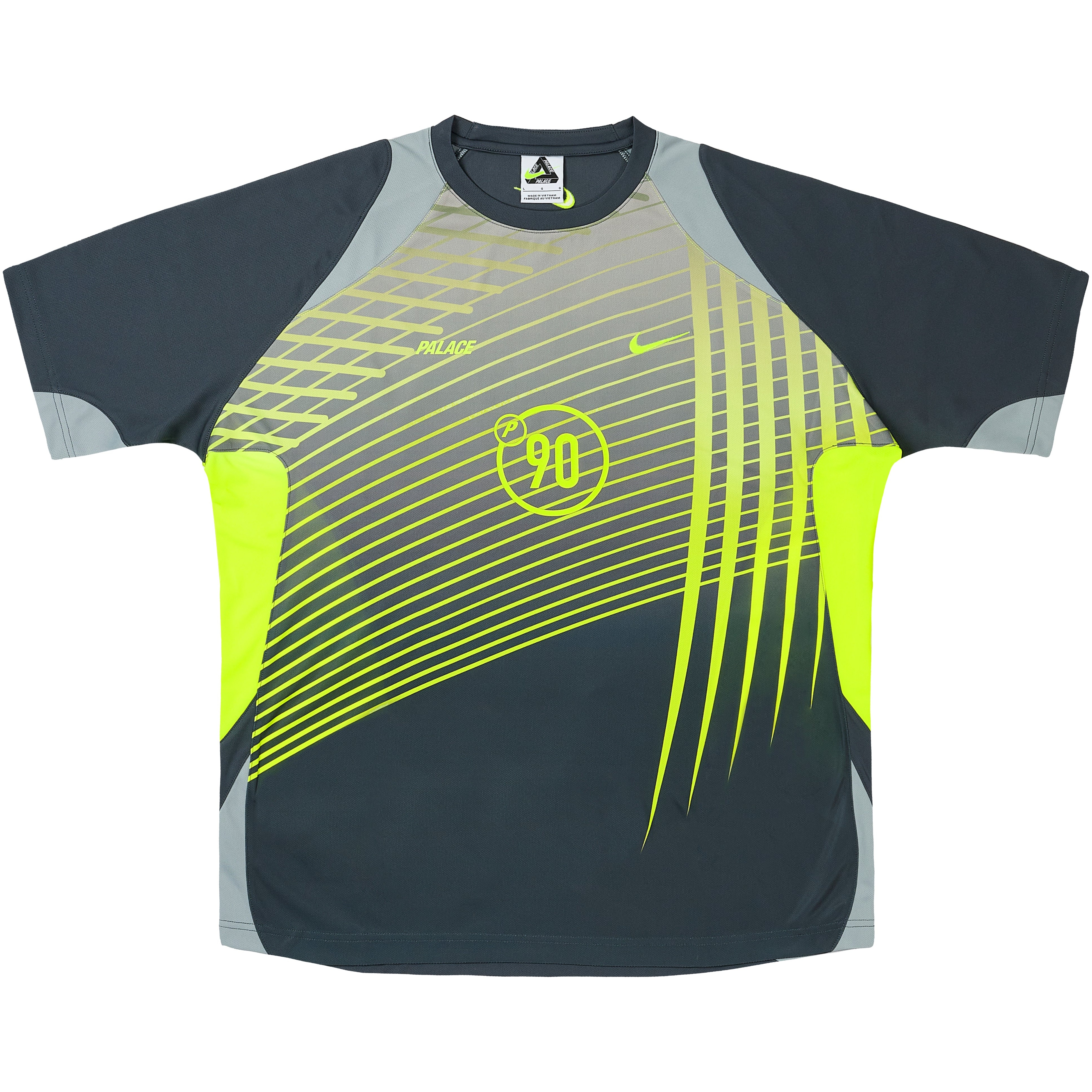 Thumbnail PALACE NIKE TOTAL P90 JERSEY GREY one color