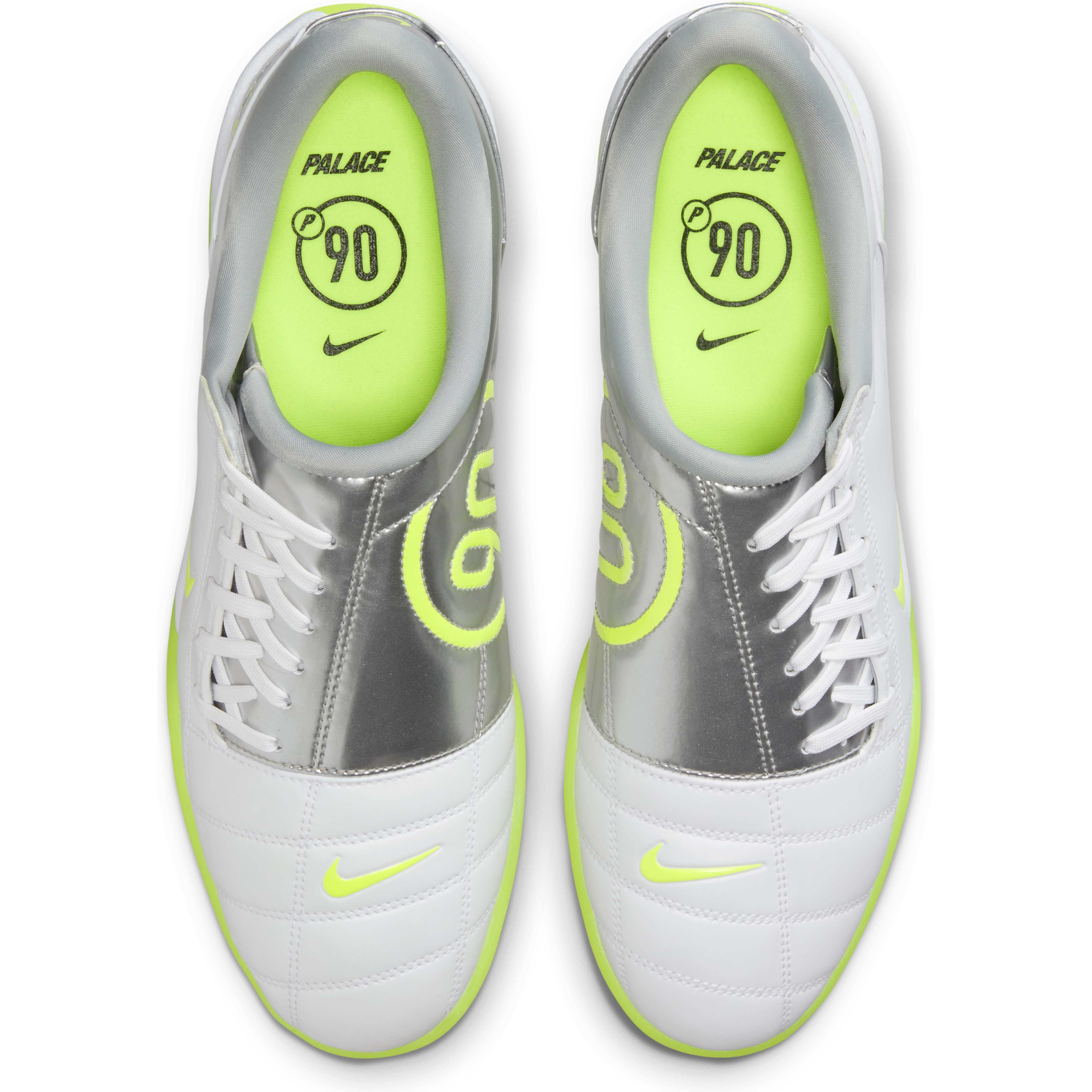 Thumbnail PALACE NIKE TOTAL P90 III SHOE WHITE / SILVER / VOLT one color