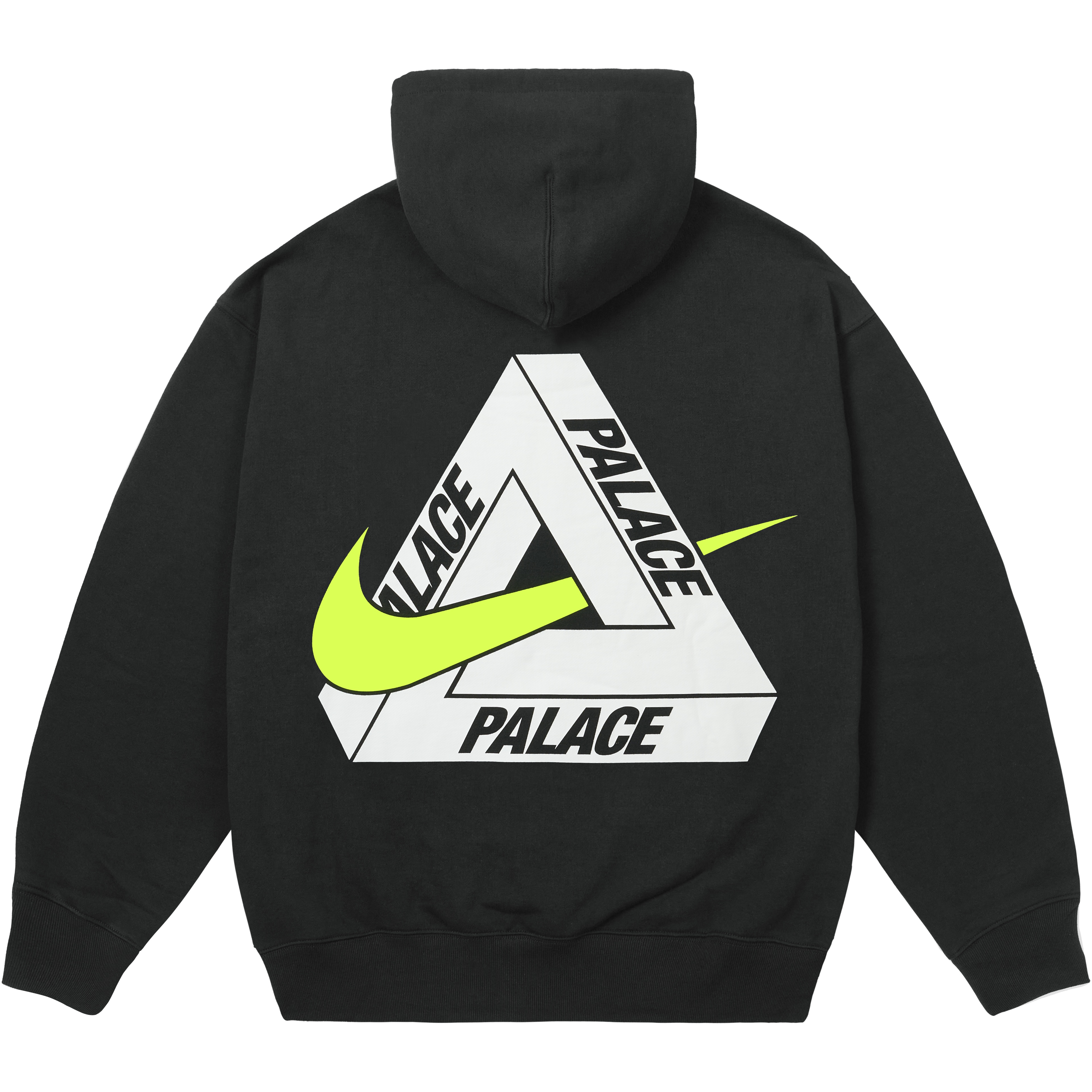 Thumbnail PALACE NIKE TRI SWOOSH HOOD BLACK one color