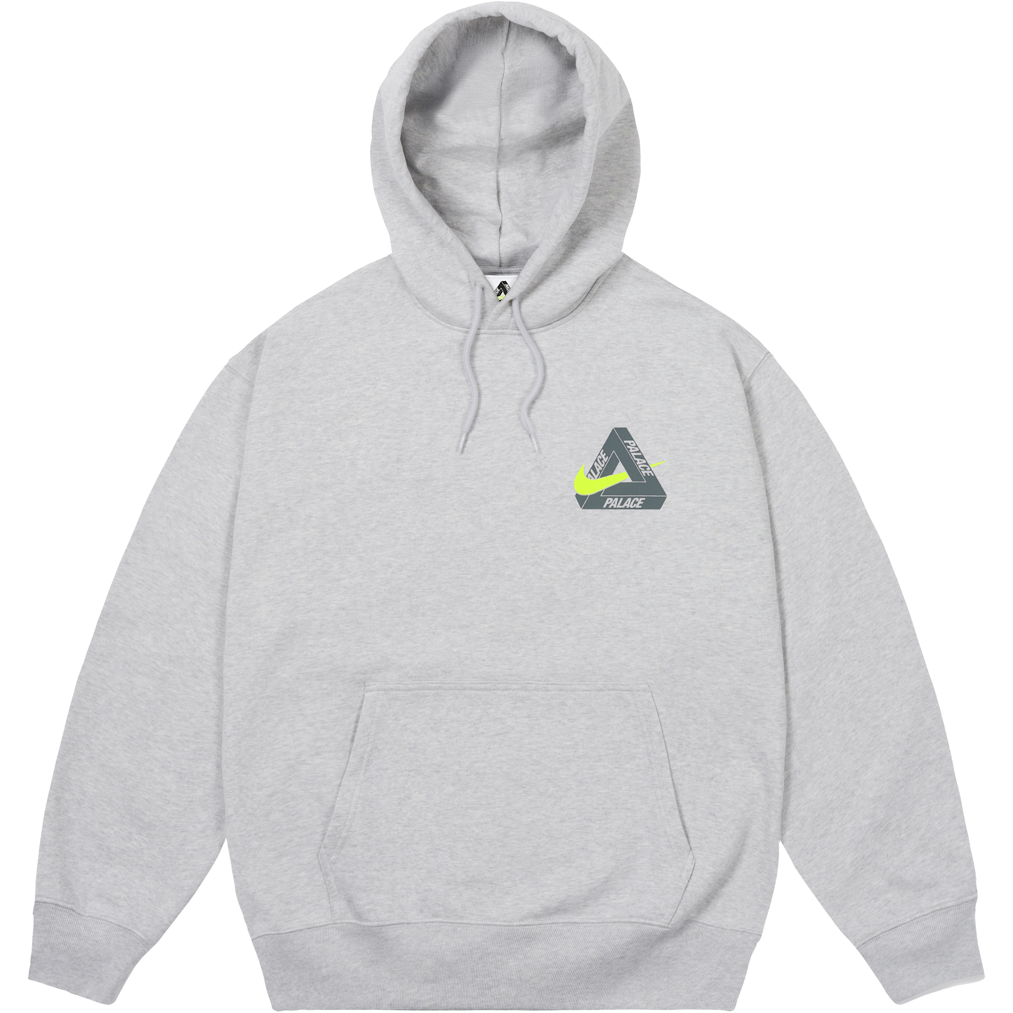 Palace PALACE NIKE TRI SWOOSH HOOD GREY MARL