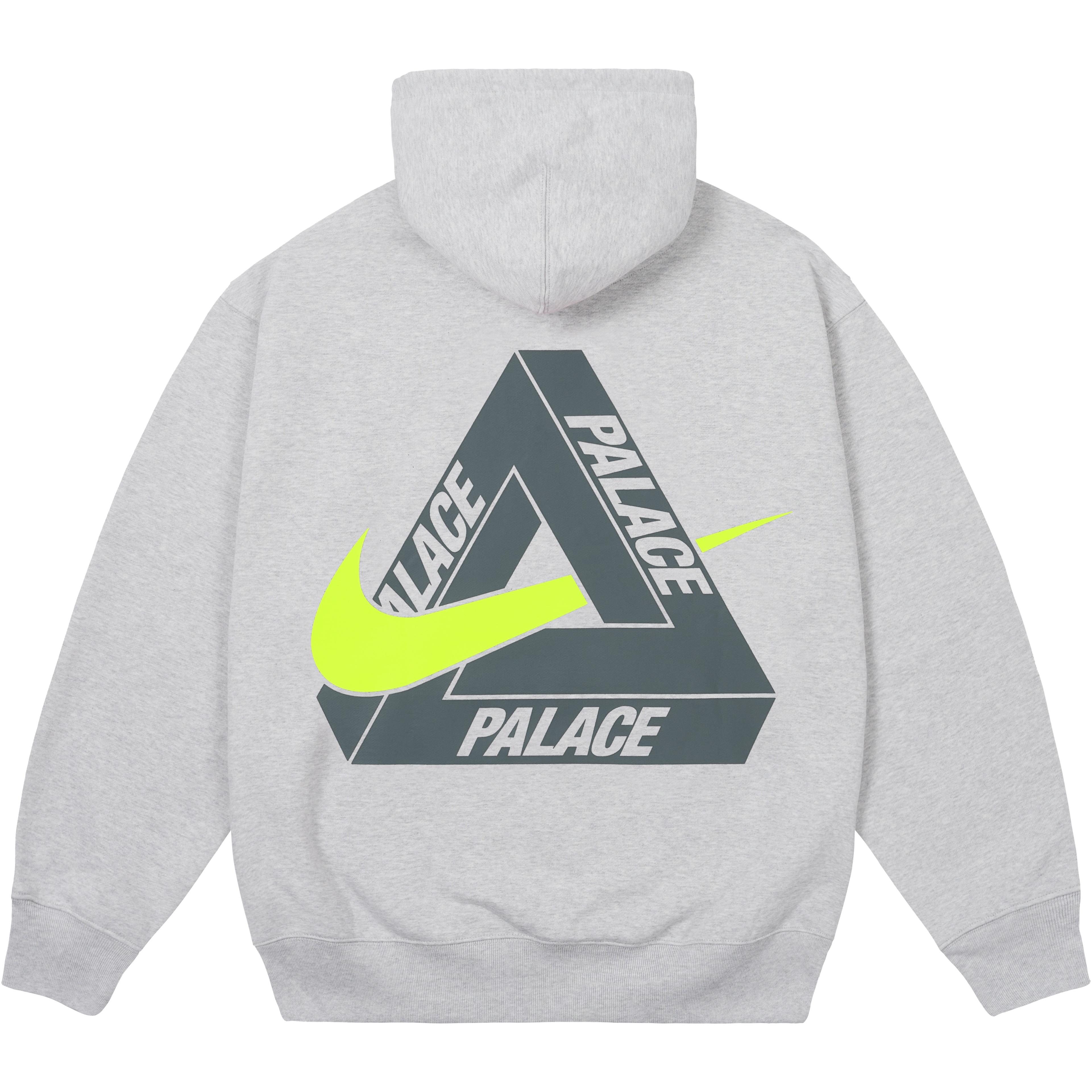 Thumbnail PALACE NIKE TRI SWOOSH HOOD GREY MARL one color