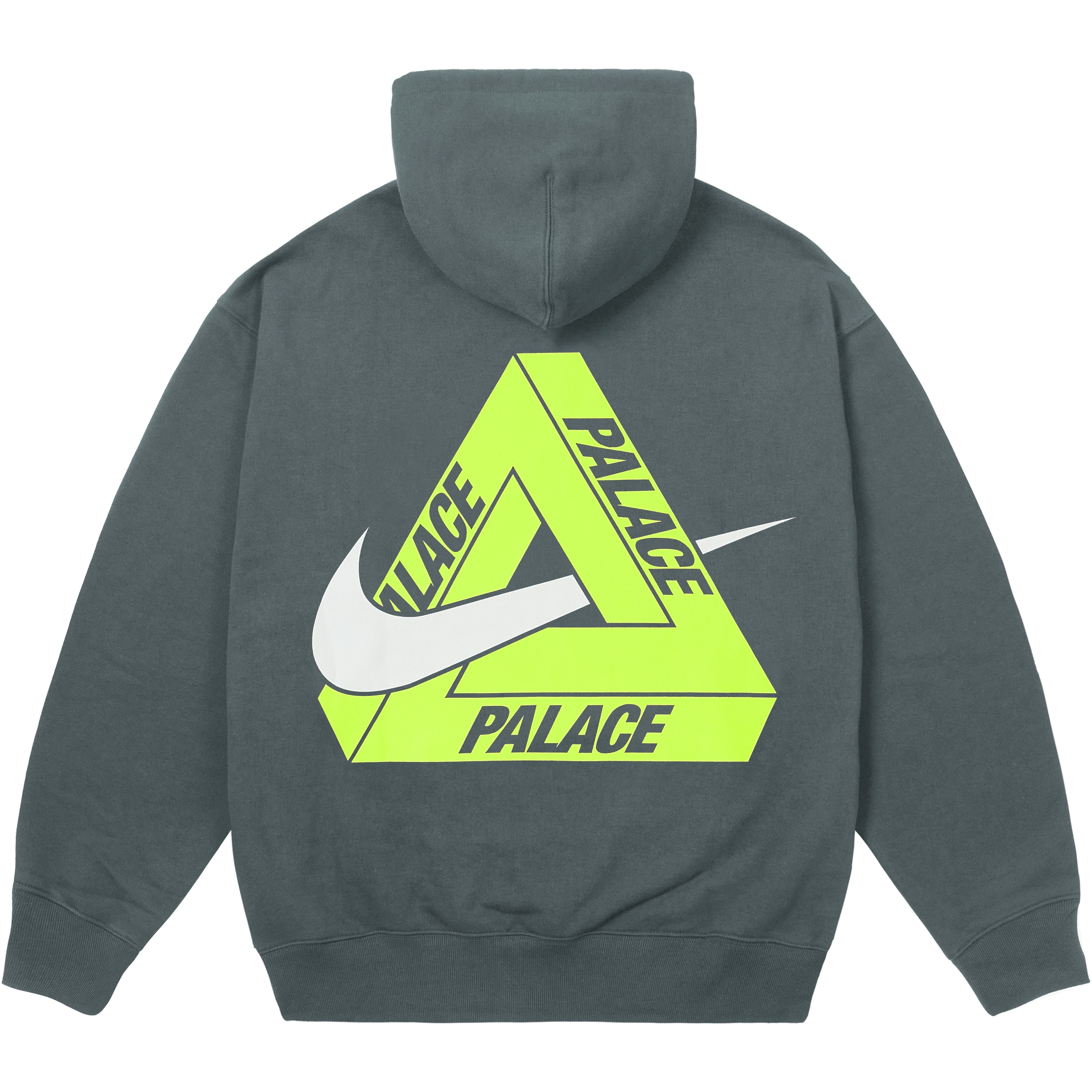 Thumbnail PALACE NIKE TRI SWOOSH HOOD CHARCOAL one color