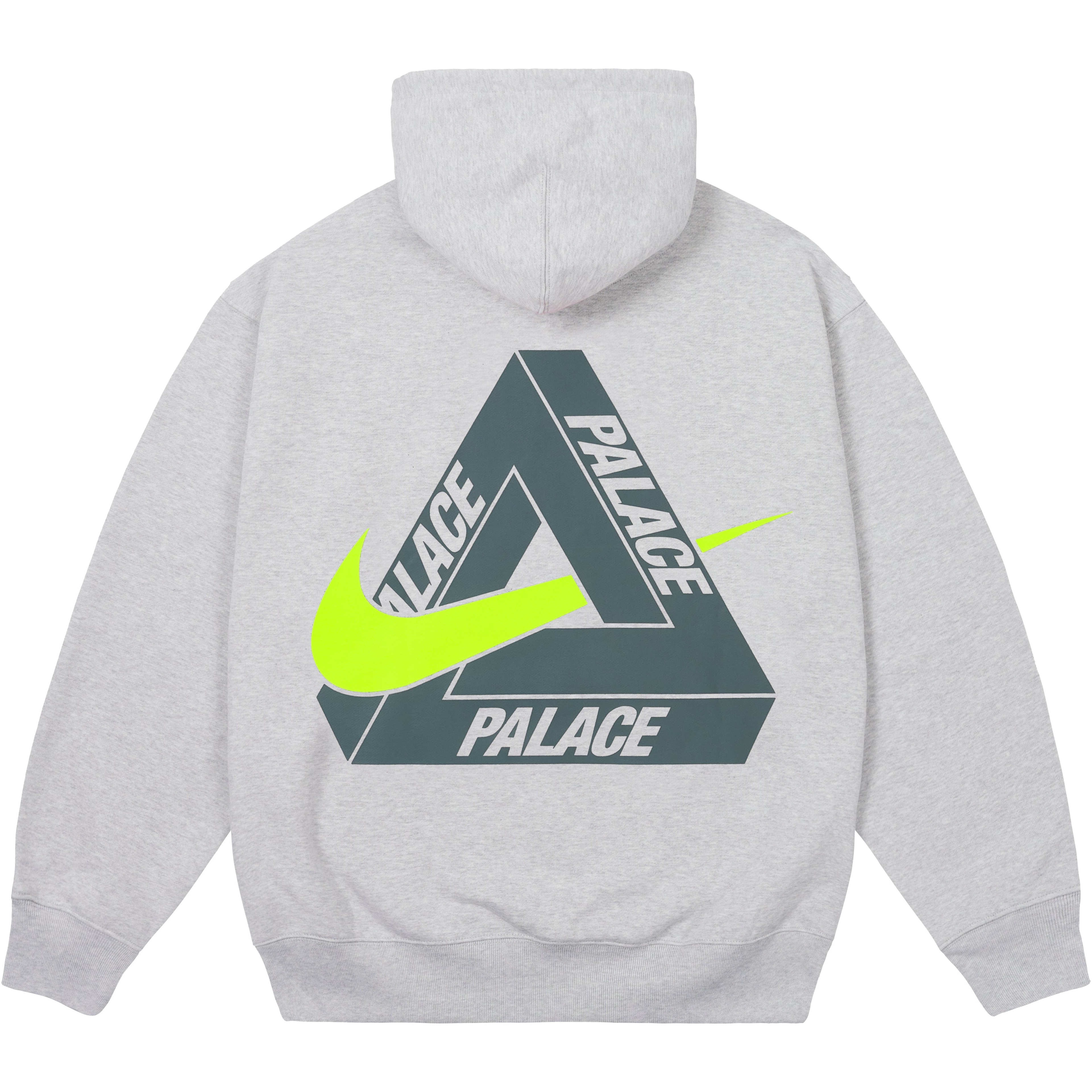Thumbnail PALACE NIKE TRI SWOOSH HOOD GREY MARL one color