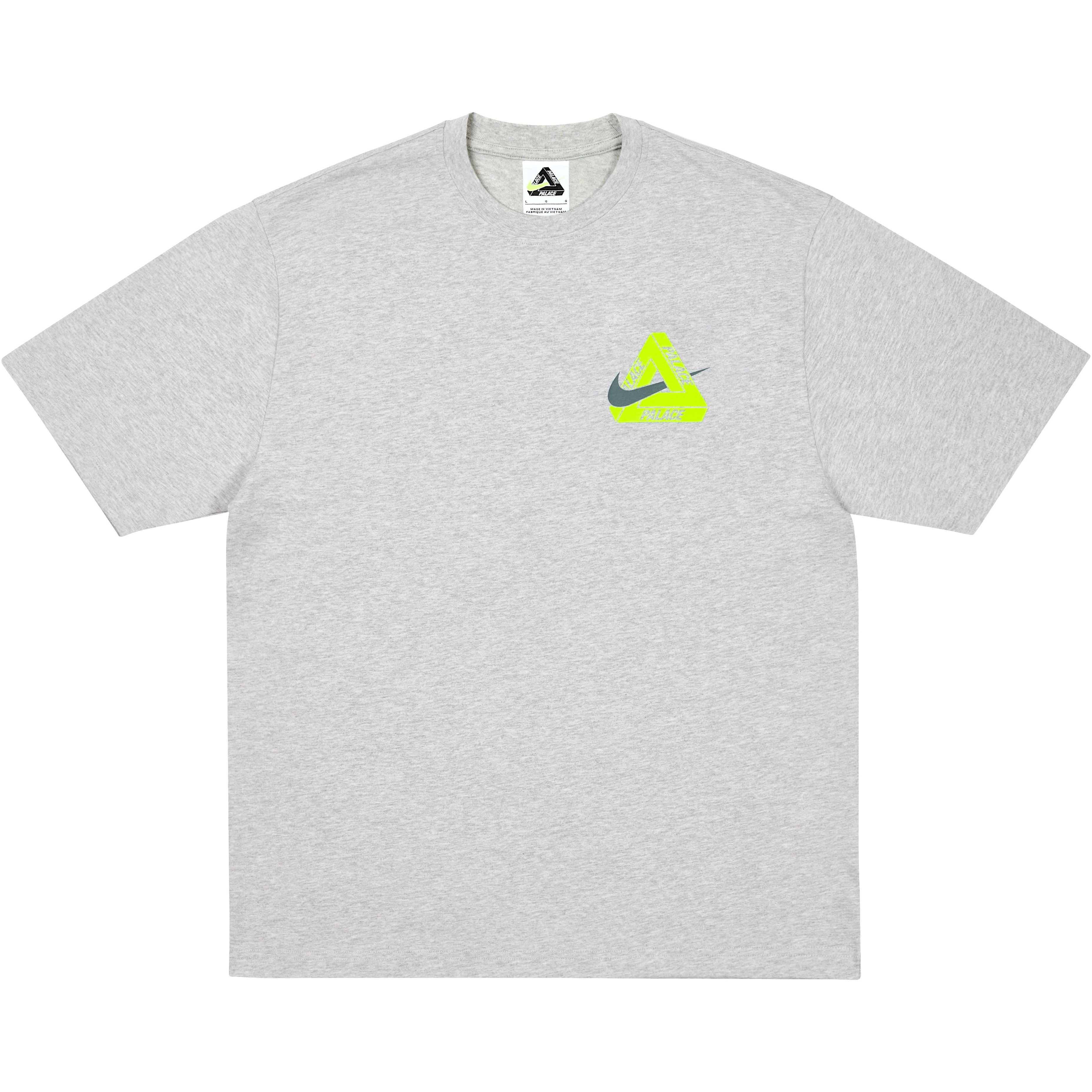 Thumbnail PALACE NIKE TRI SWOOSH T-SHIRT GREY MARL one color