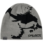 Thumbnail PALACE OAKLEY BEANIE GREY / BLACK one color