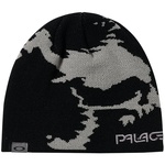 Thumbnail PALACE OAKLEY BEANIE BLACK / GREY one color