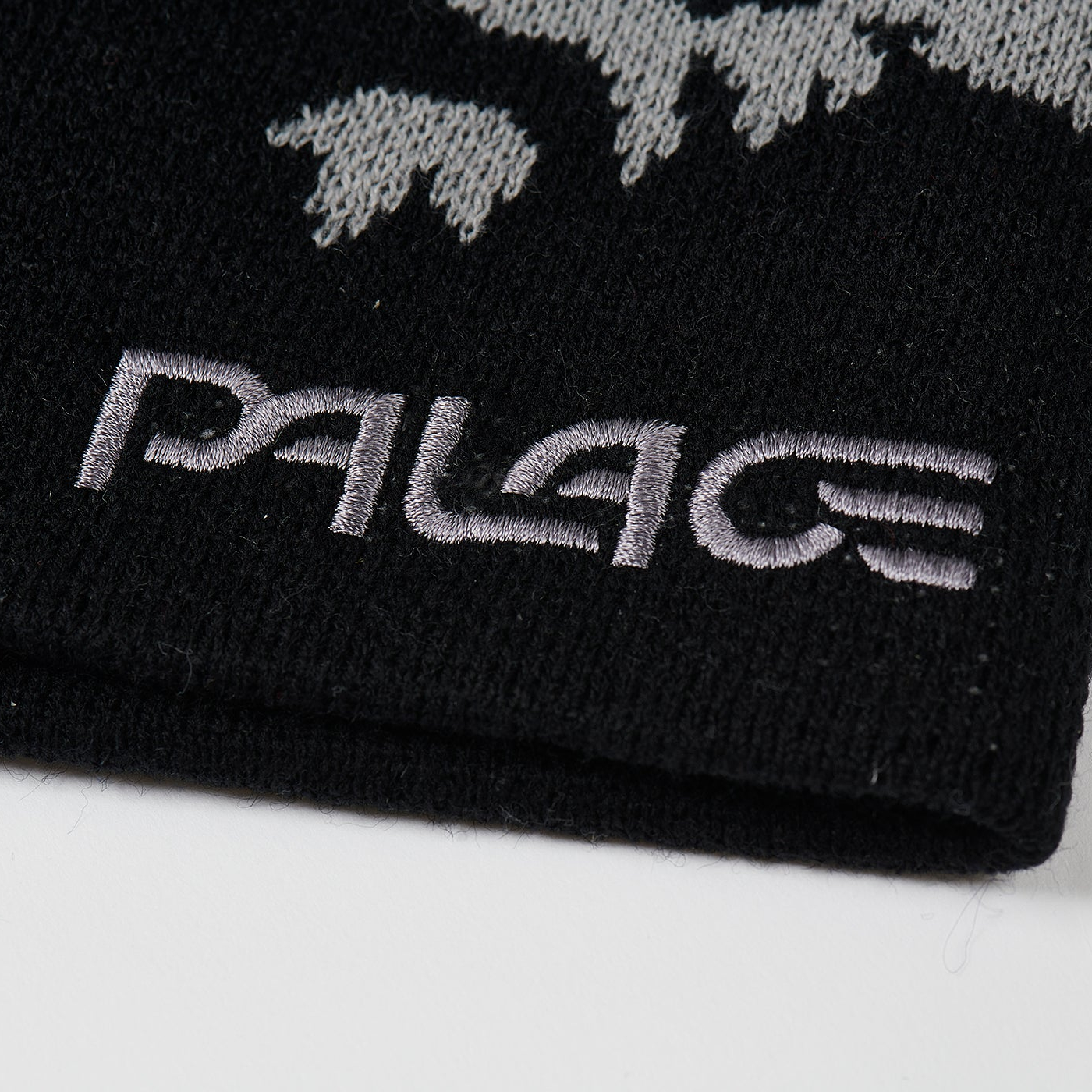 Palace Oakley Beanie Black / Grey - Palace Oakley 2023 - Palace