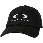 Thumbnail PALACE OAKLEY 6-PANEL BLACK / SILVER one color