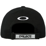 Thumbnail PALACE OAKLEY 6-PANEL BLACK / SILVER one color