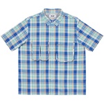Thumbnail CARGO POCKET SHIRT BLUE one color