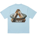 Thumbnail PALACE OAKLEY T-SHIRT BLUE one color
