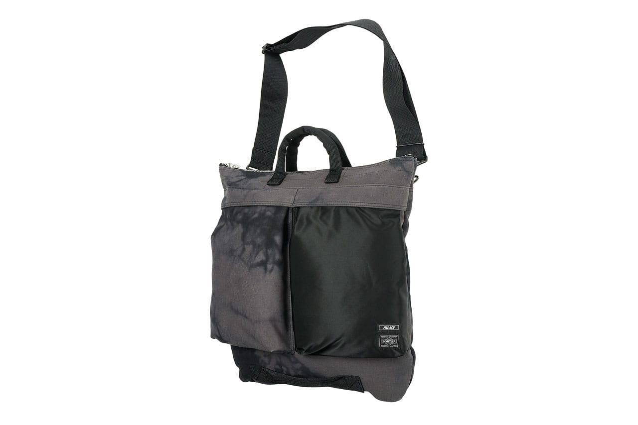 Palace Porter 2way Helmet Bag Black Wave Dye - Palace Porter 2023 - Palace  Community