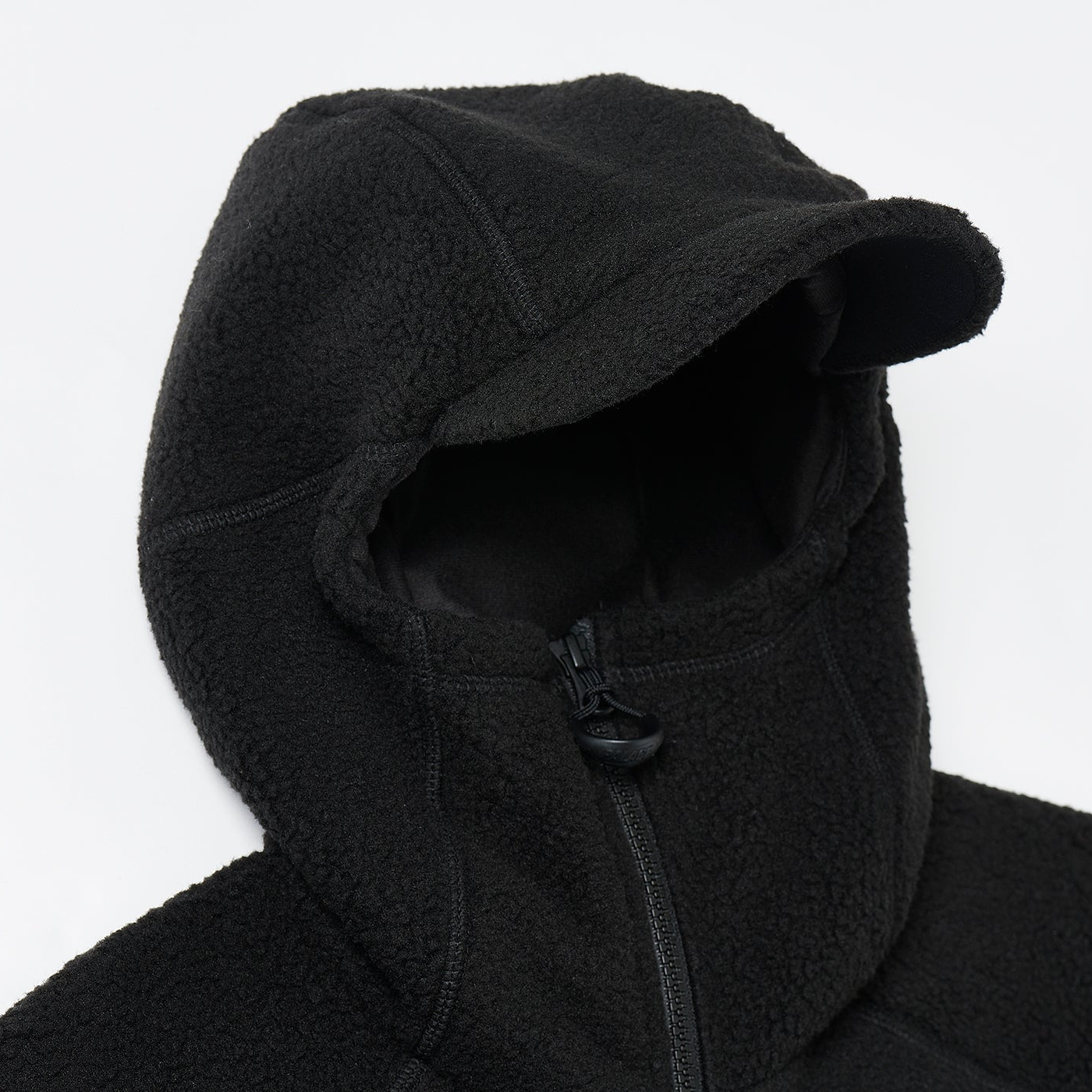 Thumbnail PEAK FLEECE JACKET BLACK one color