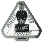 Thumbnail PALACE PORTER PIN BADGE SILVER one color