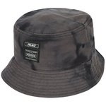 Thumbnail PALACE PORTER BUCKET HAT BLACK WAVE DYE one color