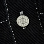 Thumbnail STITCH UP DROP SHOULDER SHIRT BLACK one color