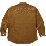 Thumbnail STITCH UP DROP SHOULDER SHIRT BROWN one color