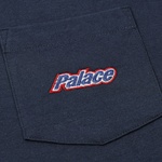 Thumbnail EMBROIDERED POCKET T-SHIRT NAVY one color