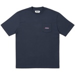 Thumbnail EMBROIDERED POCKET T-SHIRT NAVY one color