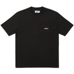 Thumbnail EMBROIDERED POCKET T-SHIRT BLACK one color